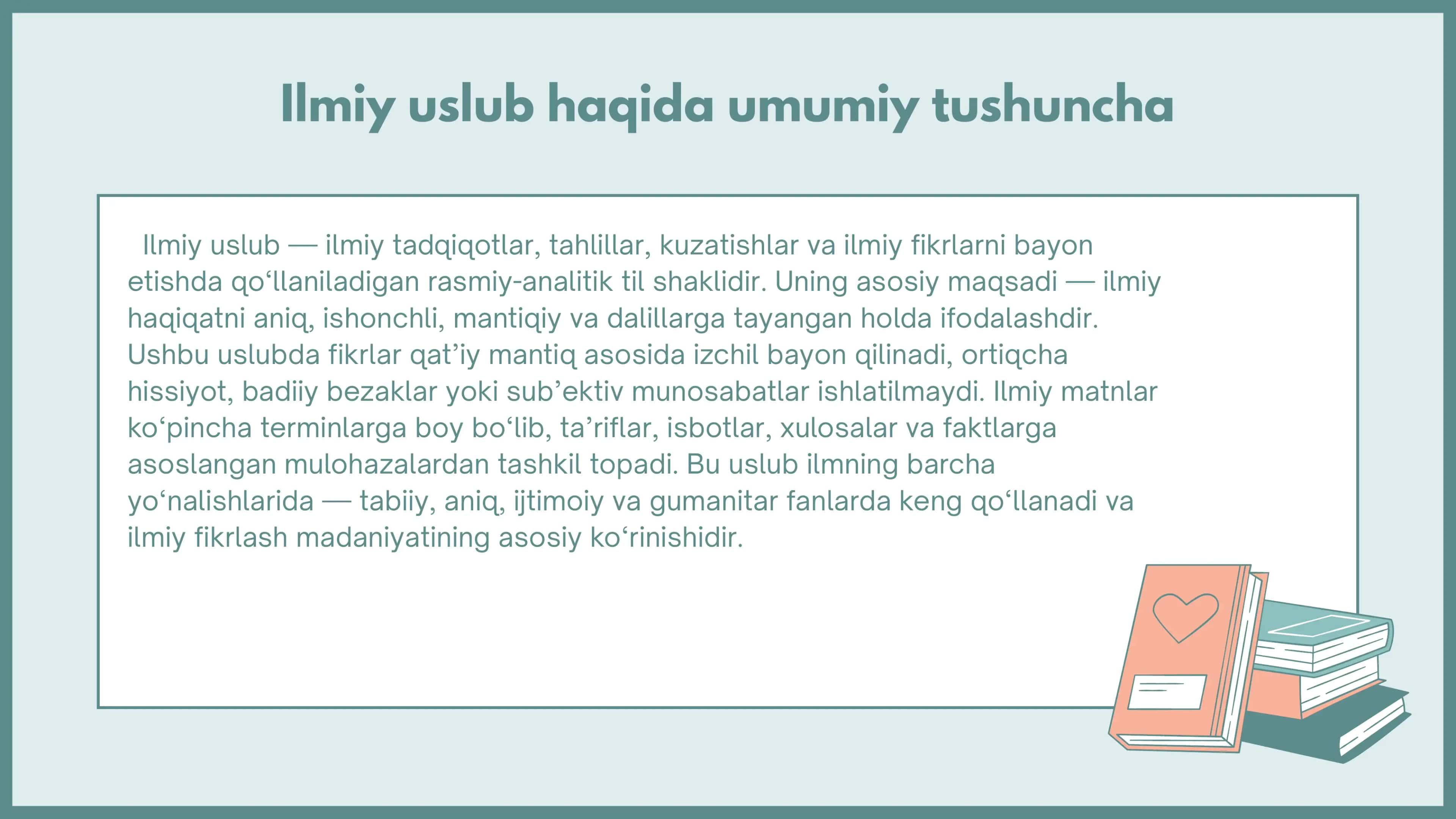 Ilmiy uslub janrlari 3