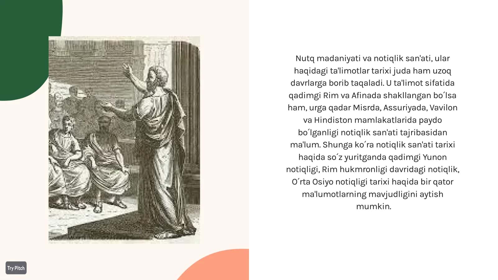Nutq madaniyati va notiqlik san'ati tarixidan 3