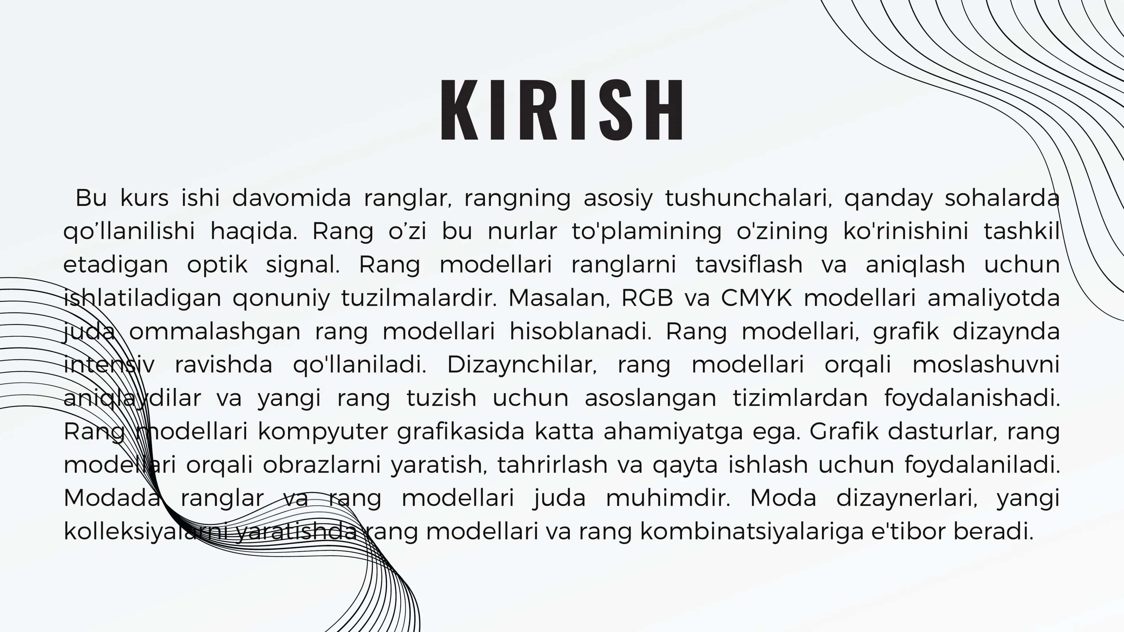 RANGNING ASOSIY TUSHUNCHALARI VA RANG MODELINING QO’LLANILISHI 3