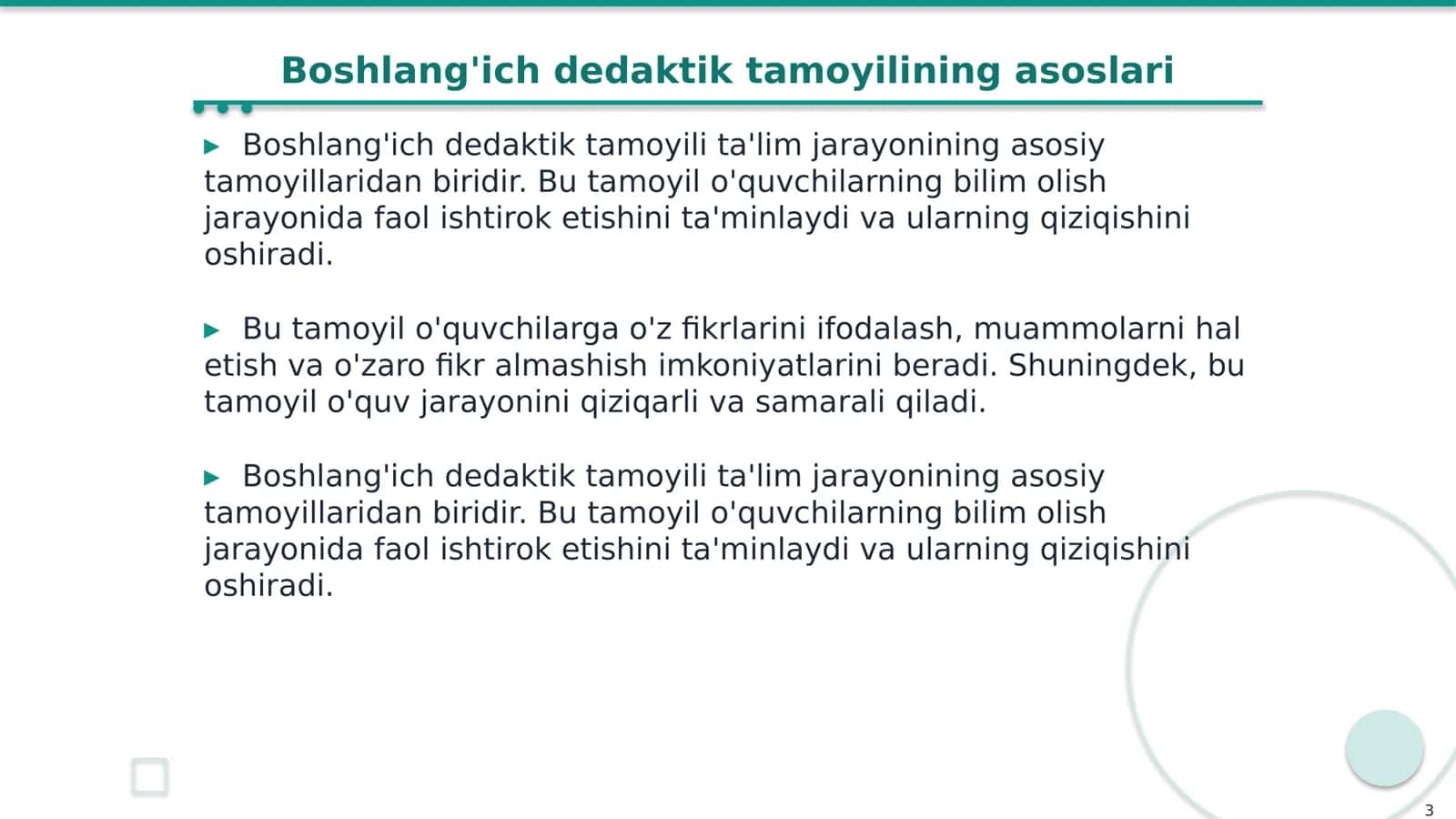 Ekskursiya darsi davomida predmetlarora boshlangʻich dedaktik tamoyilining amalga oshirish yullari 3