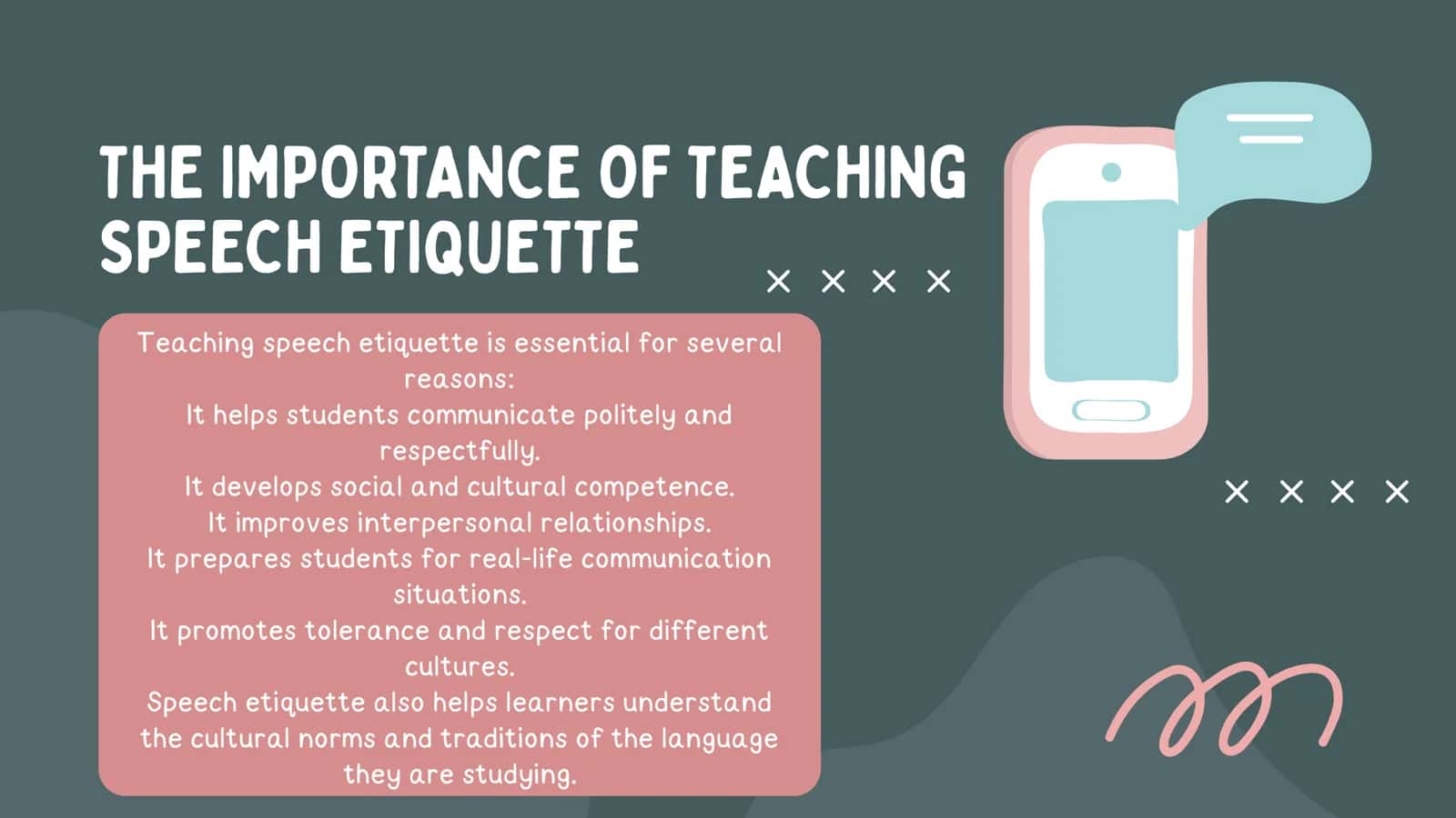 APPROACHES AND METHODS IN TEACHING THE SUBJECT OF SPEECH ETIQUETTE 3