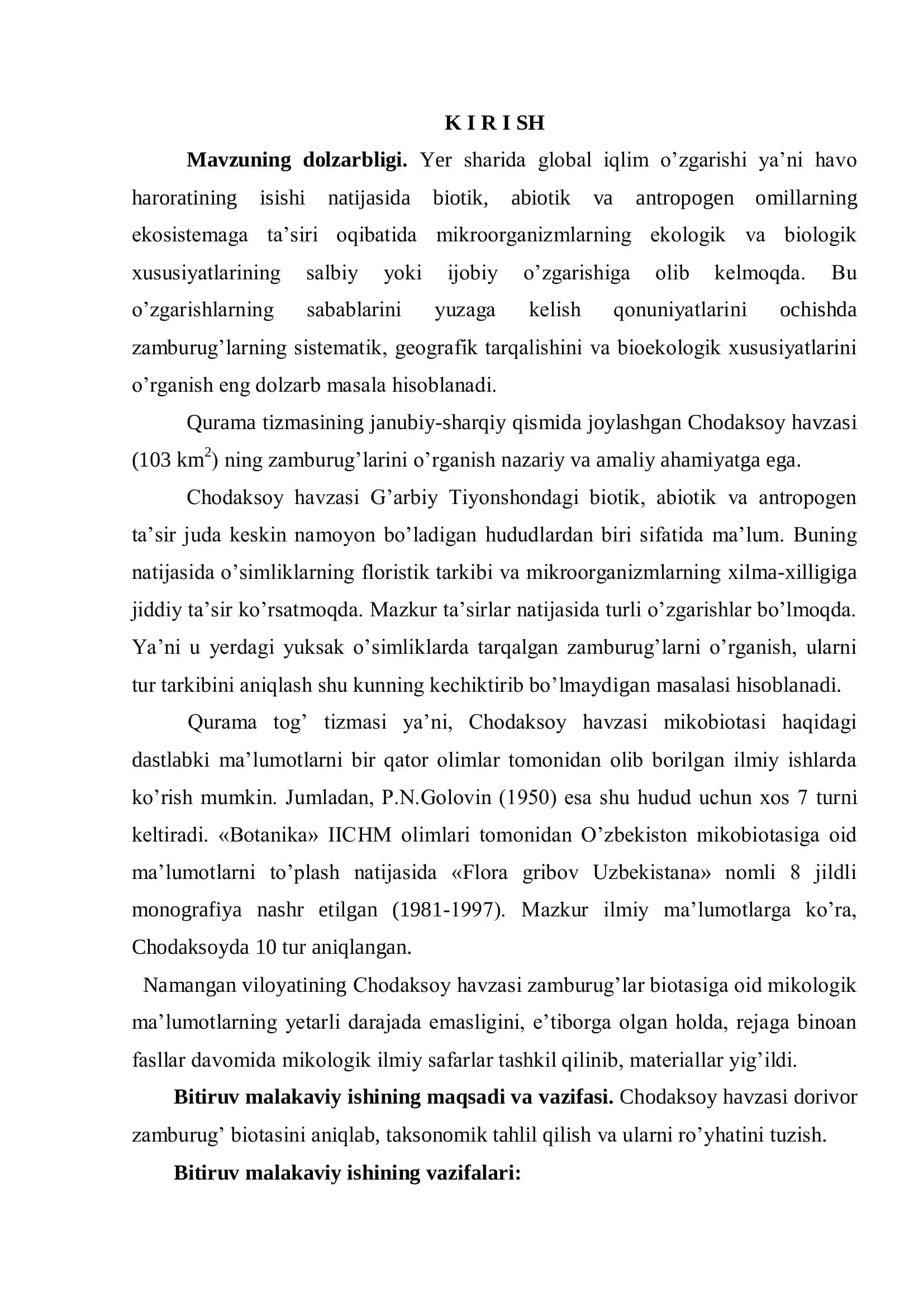 CHODAKSOY HAVZASIDA TARQALGAN DORIVOR ZAMBURUG‟LARNING BIOEKOLOGIYASI 3