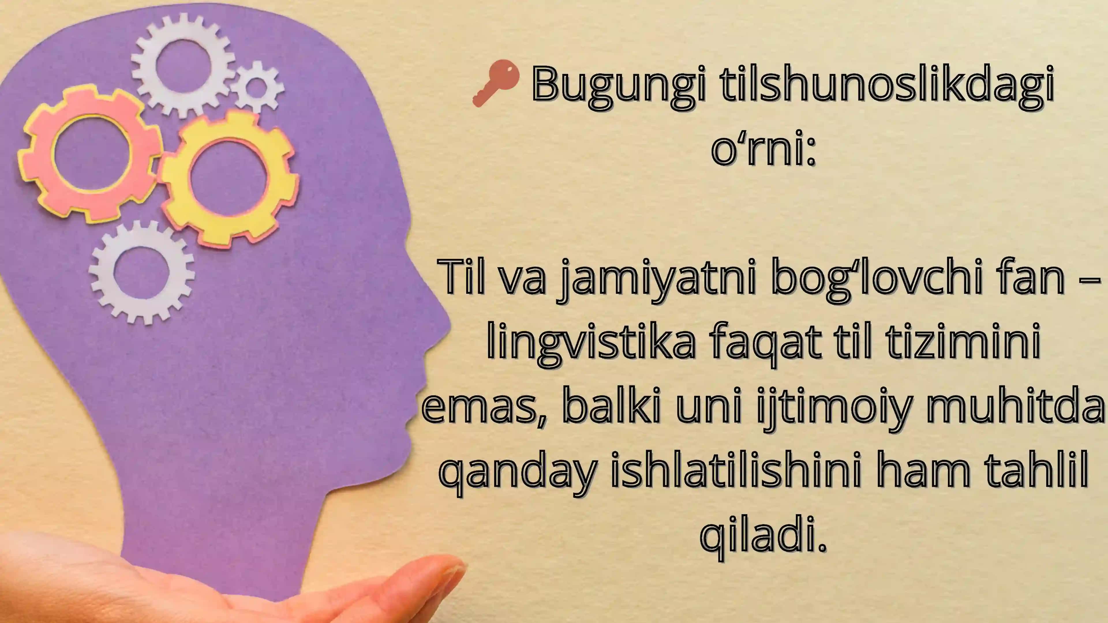 sotsiolingvistikaning bugungi tilshunoslikdagi oʻrni va ahamiyati 3