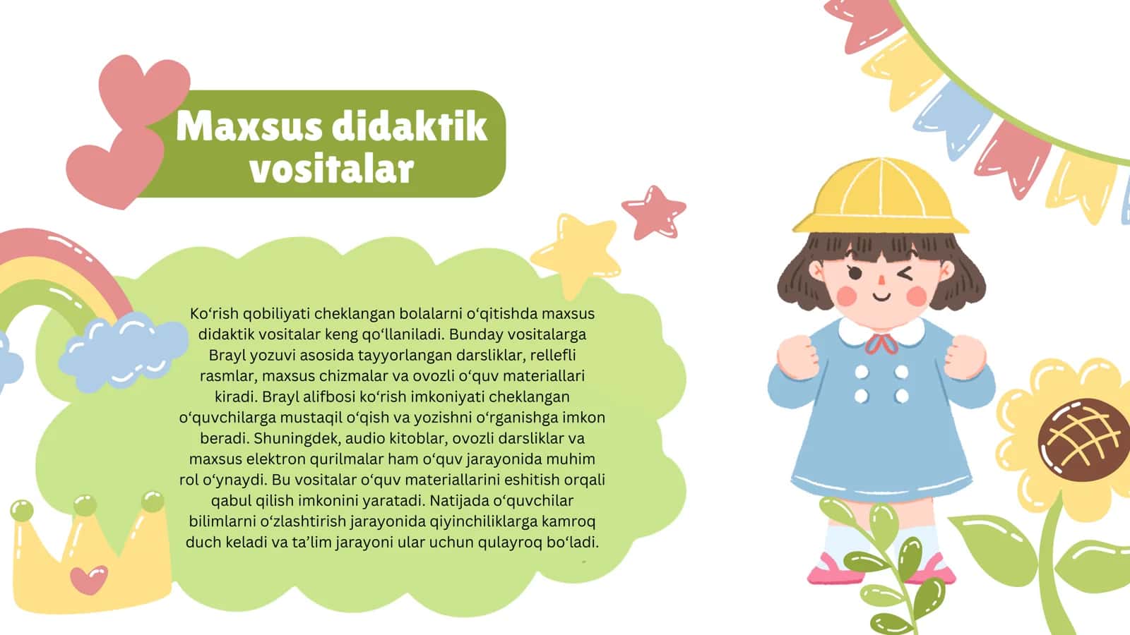 Imkoniyati cheklangan bolalarini o‘qitishda qo‘llaniladigan ta’lim vositalari 3