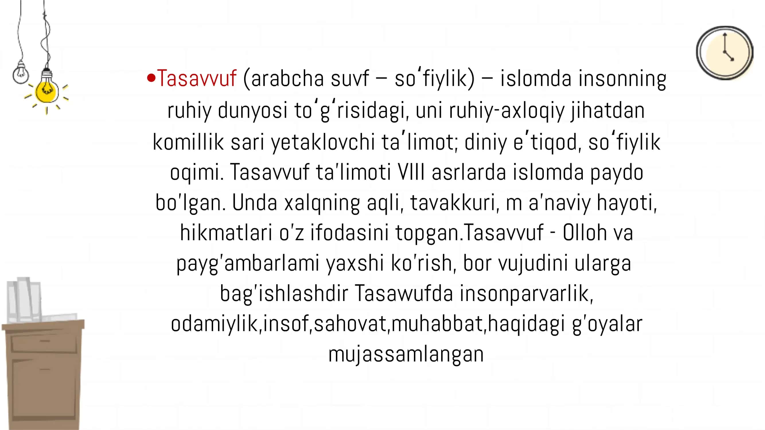 Tasavvuf tushunchasi va uning mohiyati 3