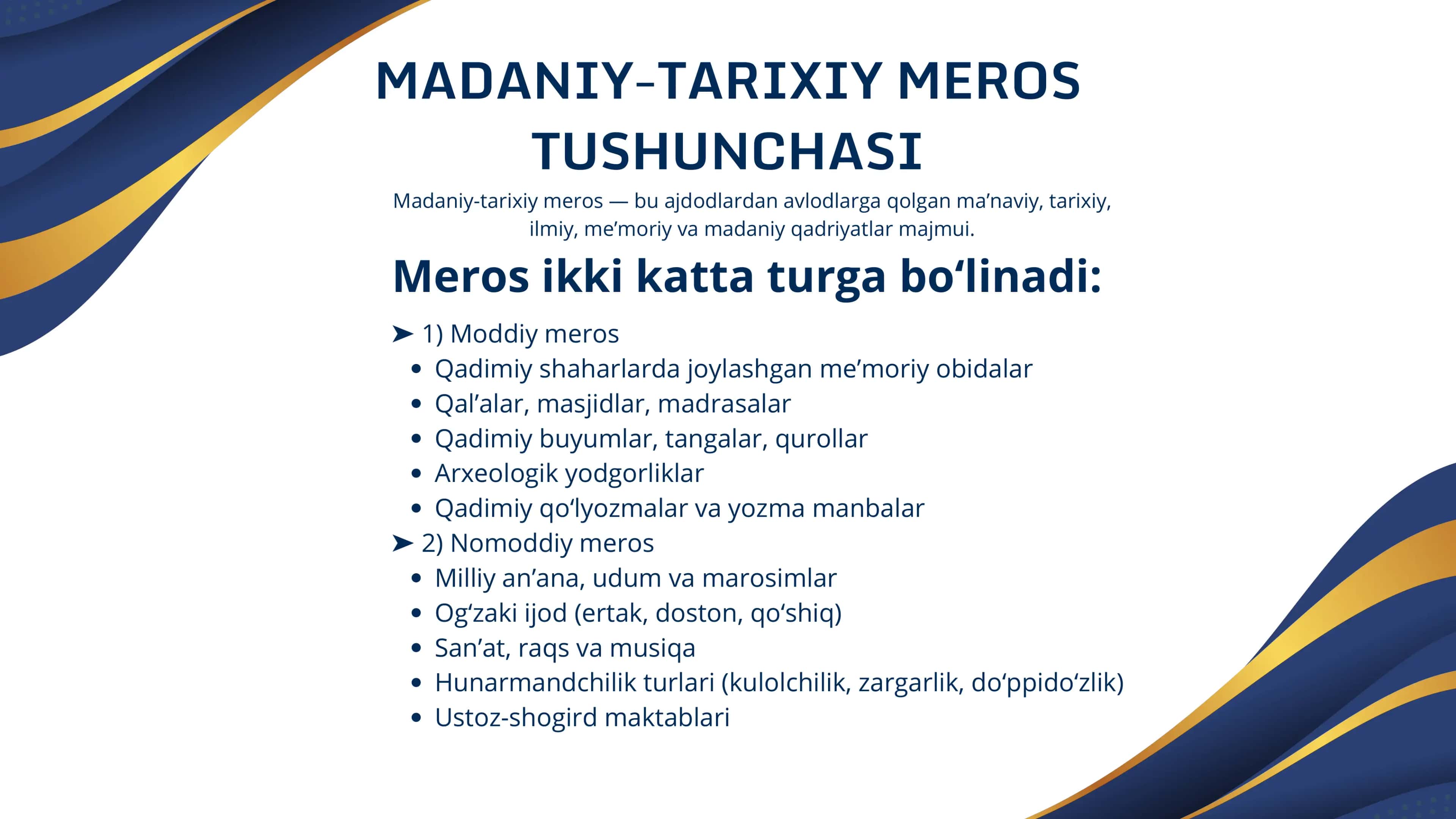 MADANIY-TARIXIY MEROS 3