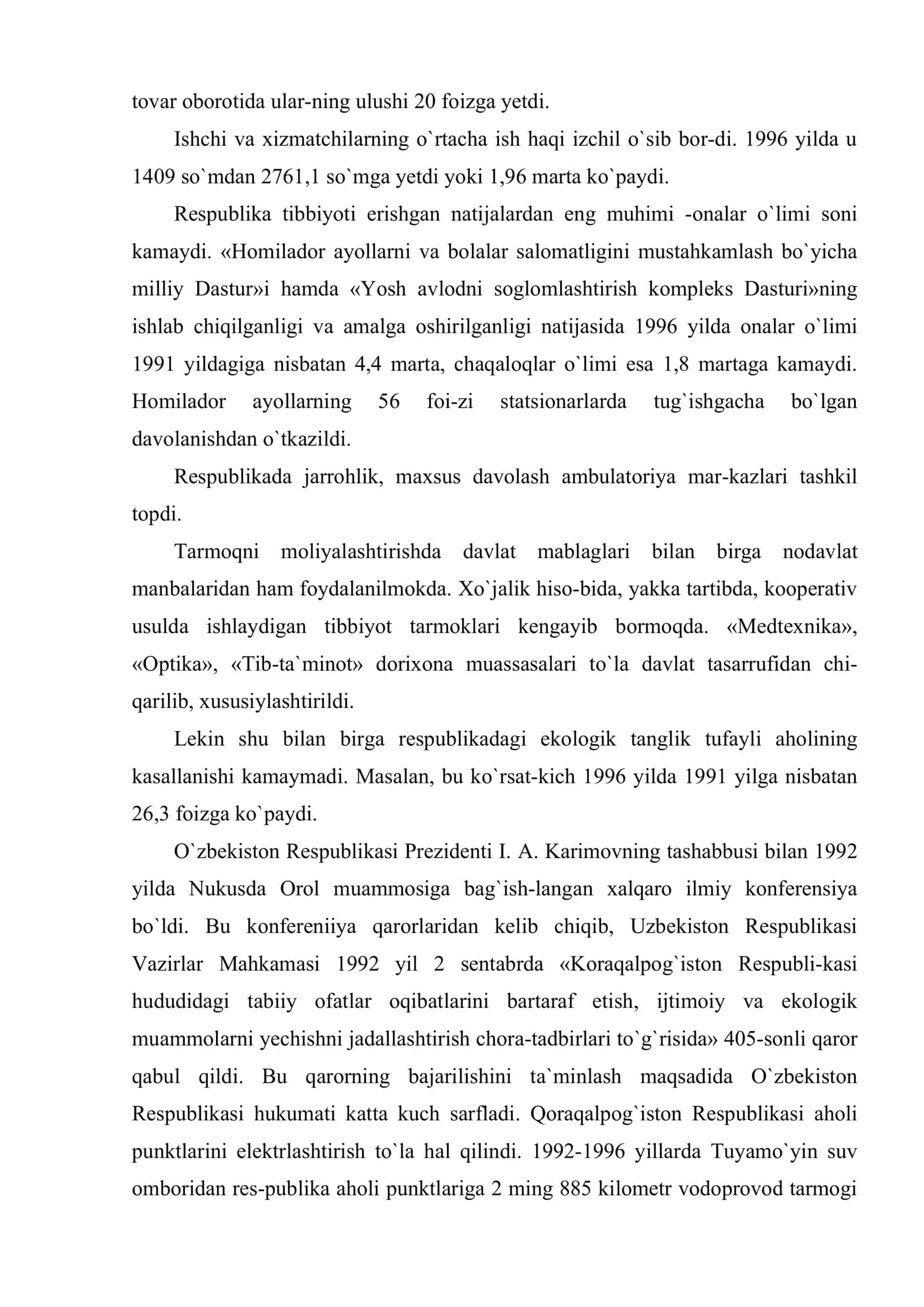 Ijtimoiy sohaning rivojlanishi 3