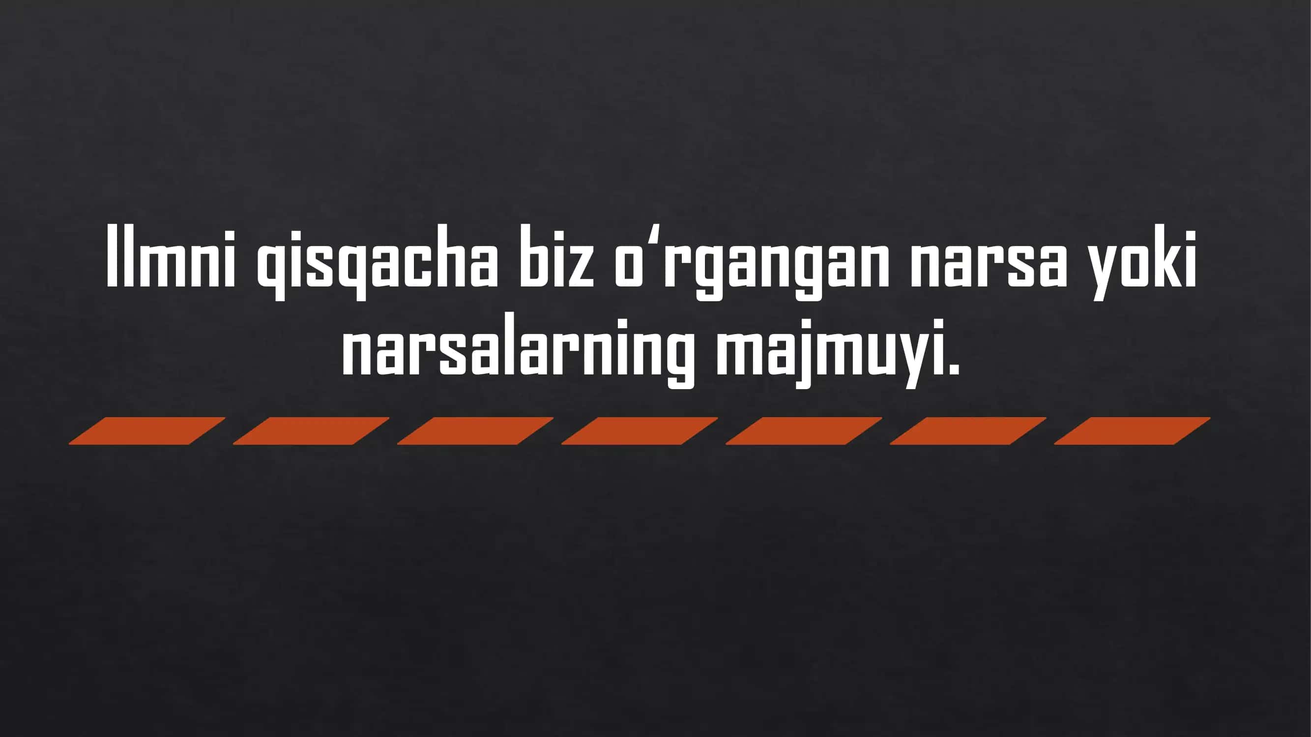 Ilm olish sirlari 3