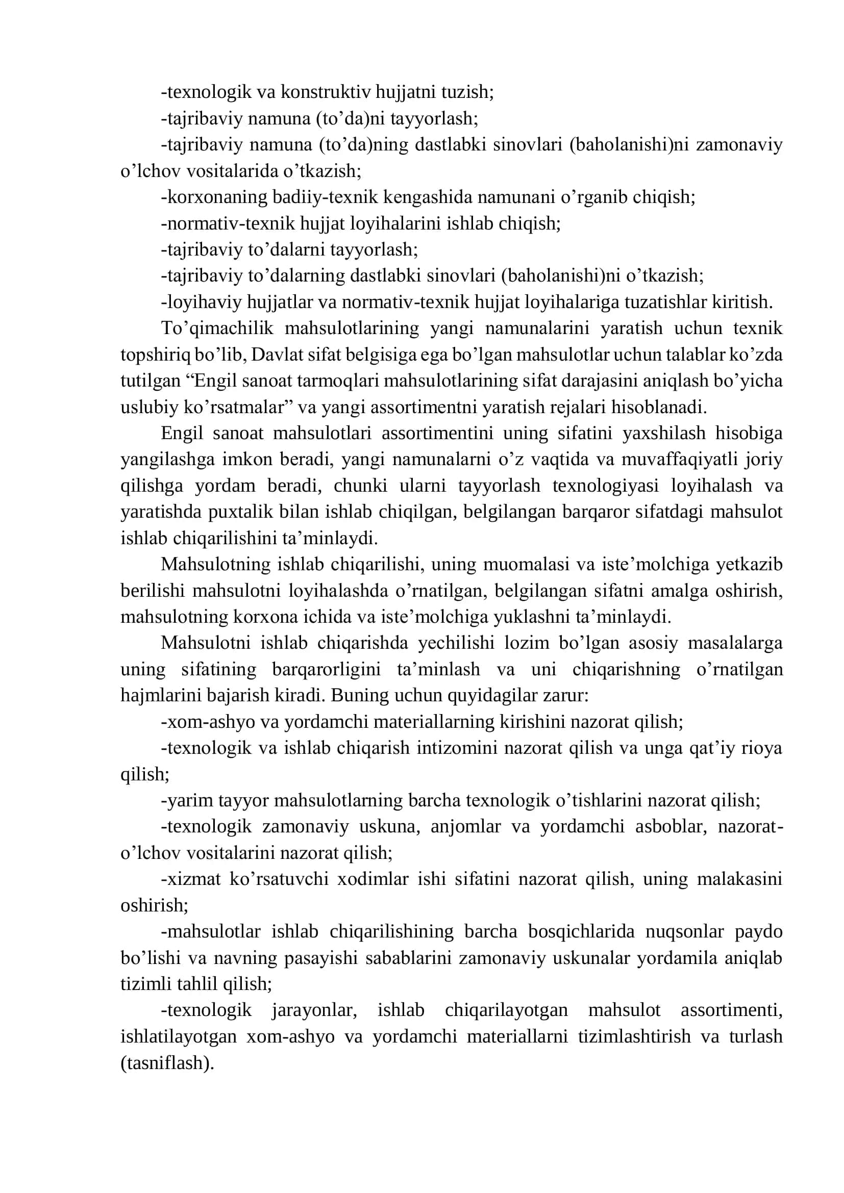 Zamonaviy o’lchov vositalarida mahsulot sifatini baholashning ahamiyati 3