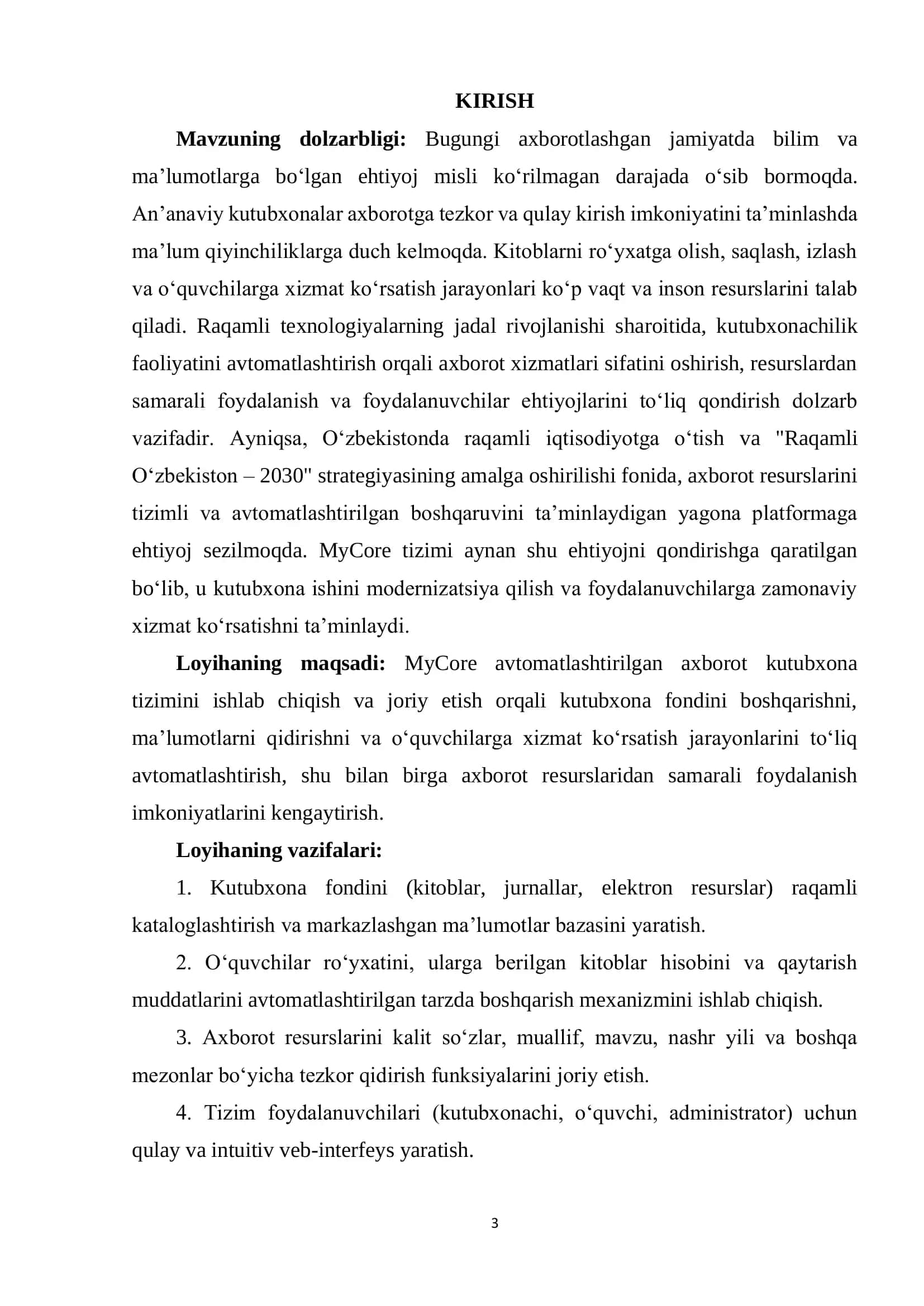 MyCore axborot-kutubxona tizimi 3