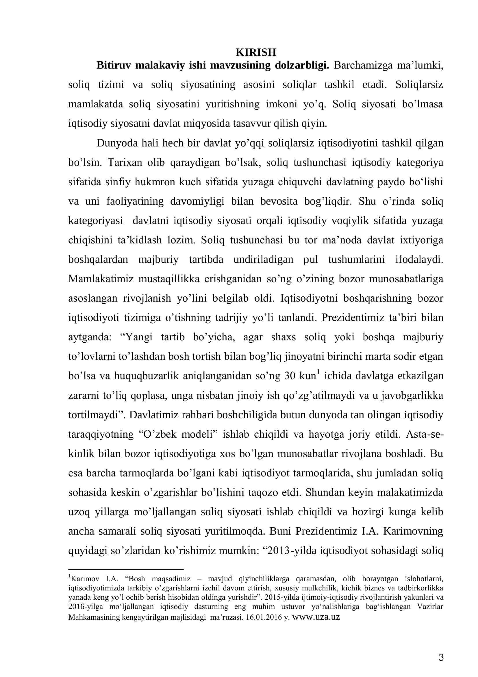 IQTISODIYOTNI MODERNIZATSIYALASH SHAROITIDA SOLIQQA TORTISH TIZIMINI TAKOMILLASHTIRISH MASALALARI 3
