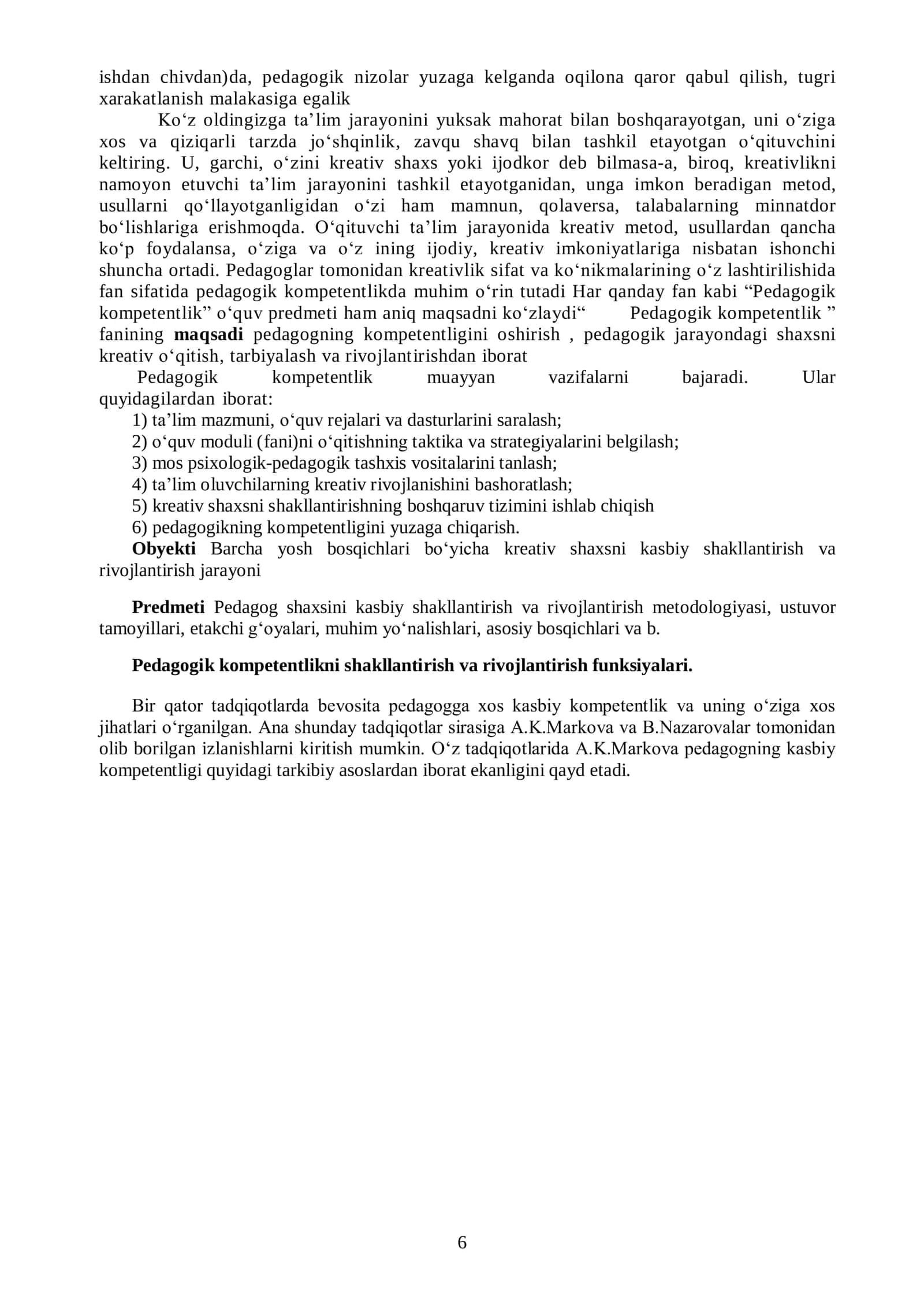 Kompetensiya. Pedagogning kasbiy kompetentligi 3