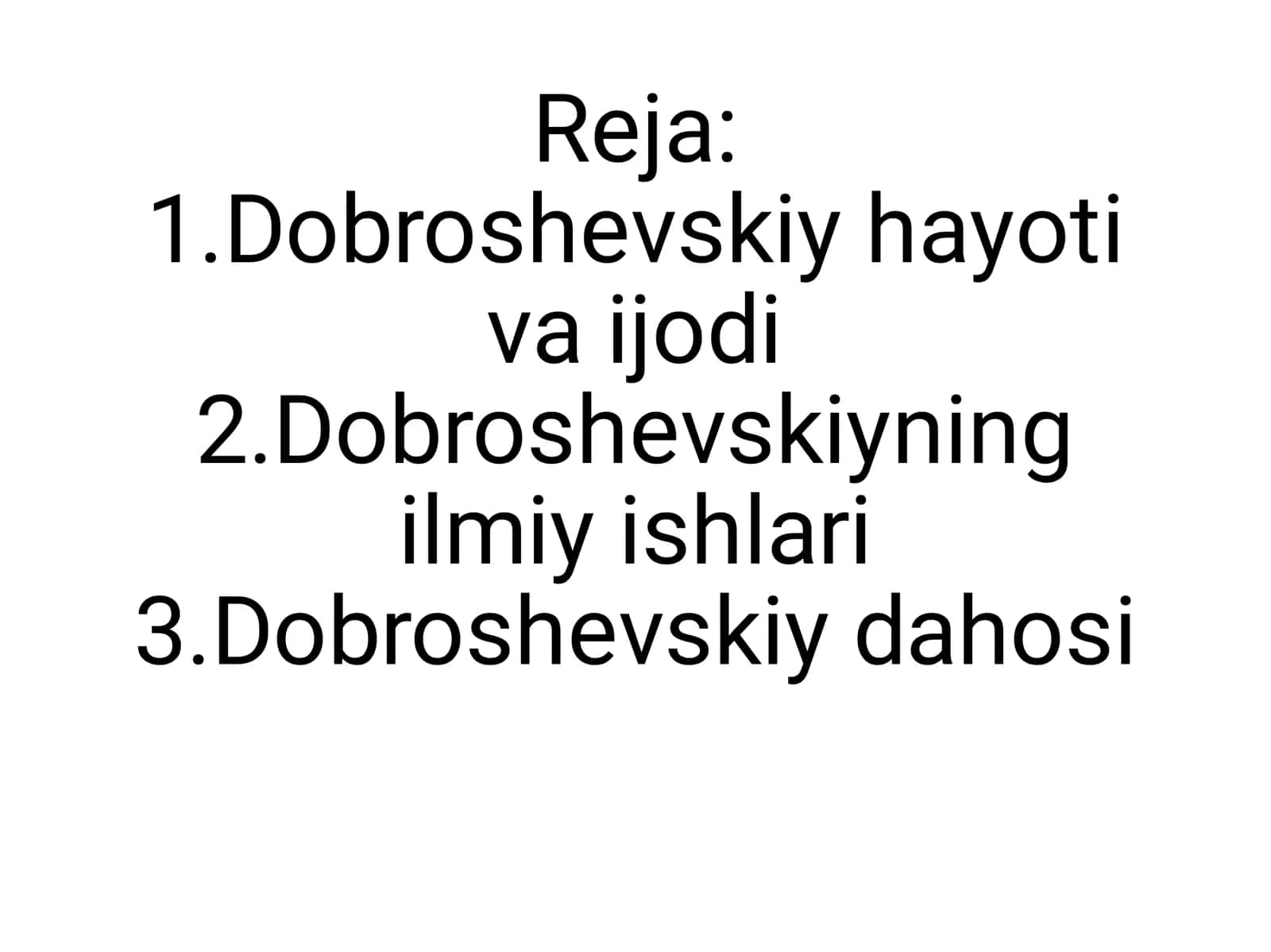 Inson evalyutsiyasi va old tarixi fanidan prezentatsiyasi 3