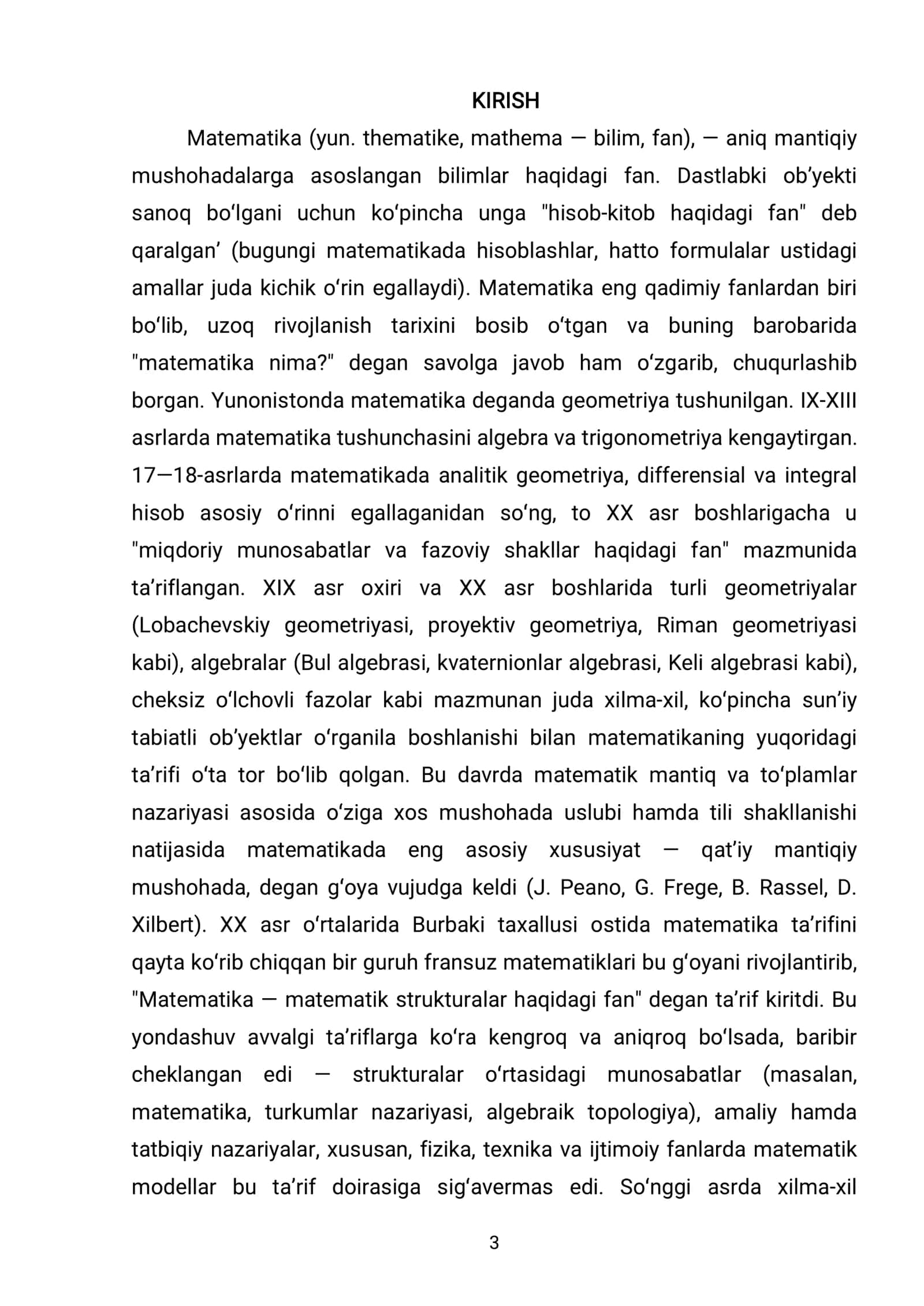 BOSHLANG’ICH FUNKSIYA VA ANIQMAS INTEGRAL. INTEGRALLASH USULLARI. ANIQ INTEGRAL TA’RIFI, NYUTON-LEYBNIS FORMULASI 3