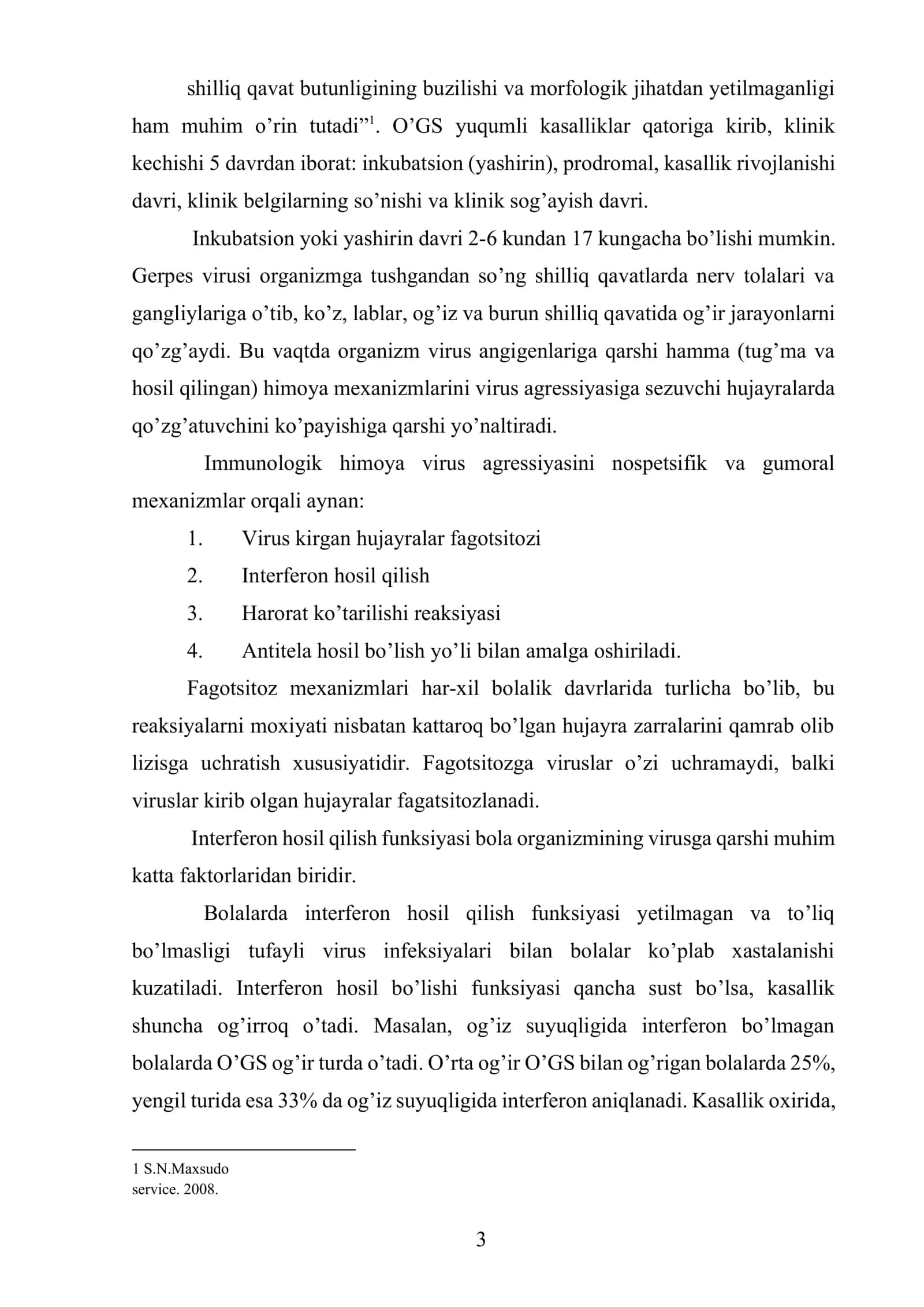 Bolalarda uchraydigan o’tkir gerpetik stomatit (O’GS) 3