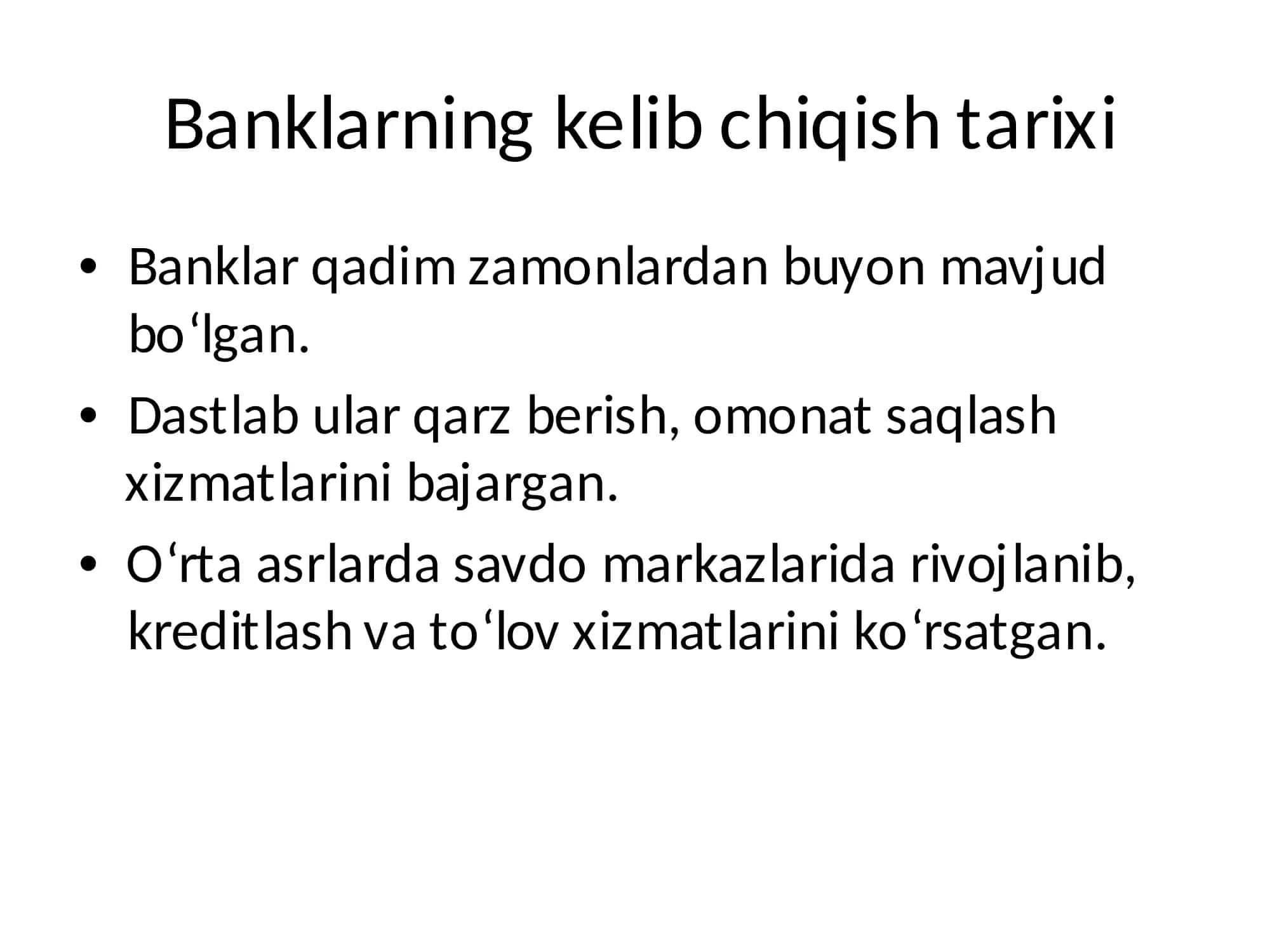 Bank tizimi 3
