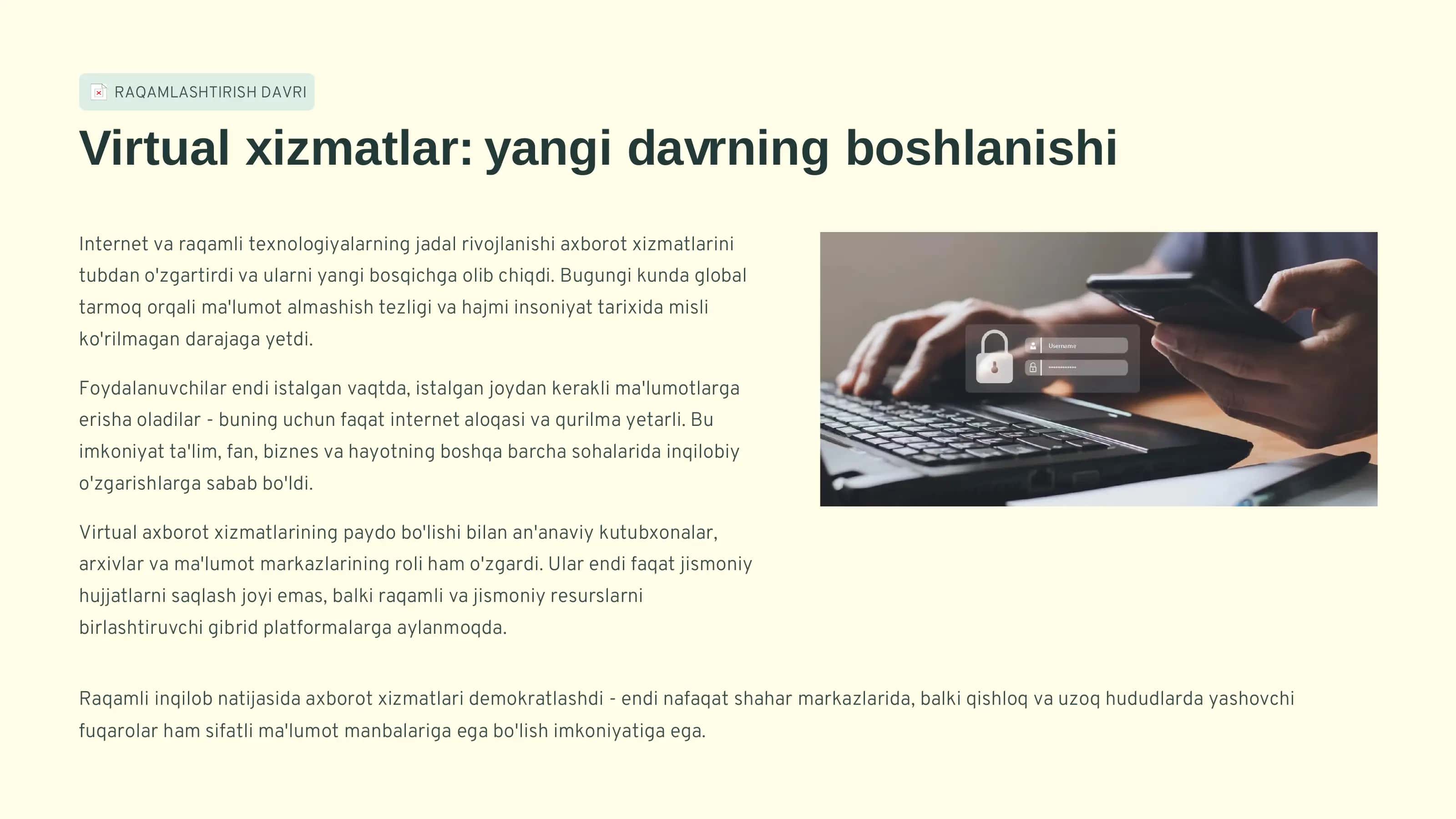 Raqamli axborotlarni saqlash vositalari: ichki, tashqi va bulutli xotiralar 3