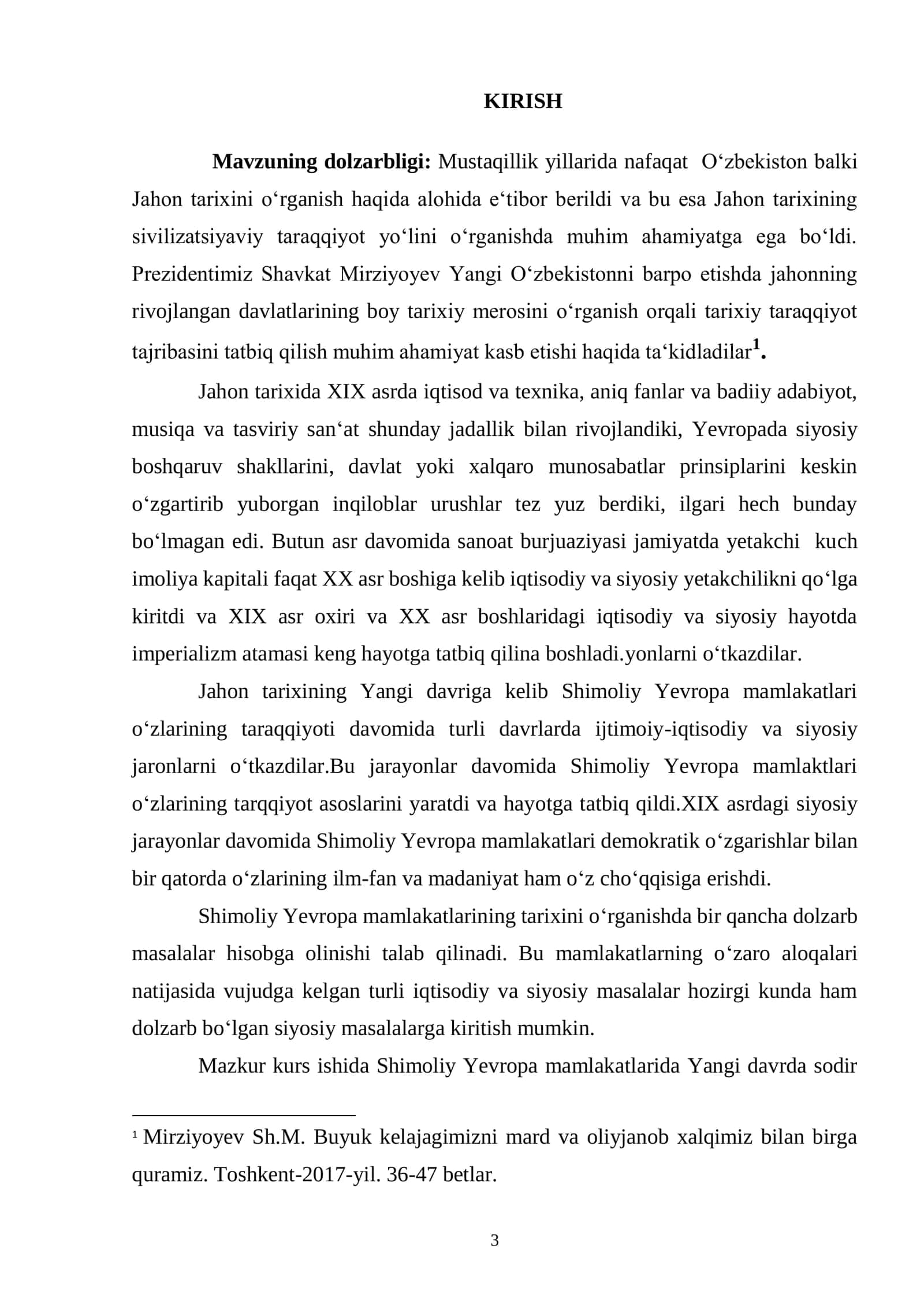 Yangi davrda Shvetsiya va Daniya-Norvegiya qirolliklari KURS ISHI 3