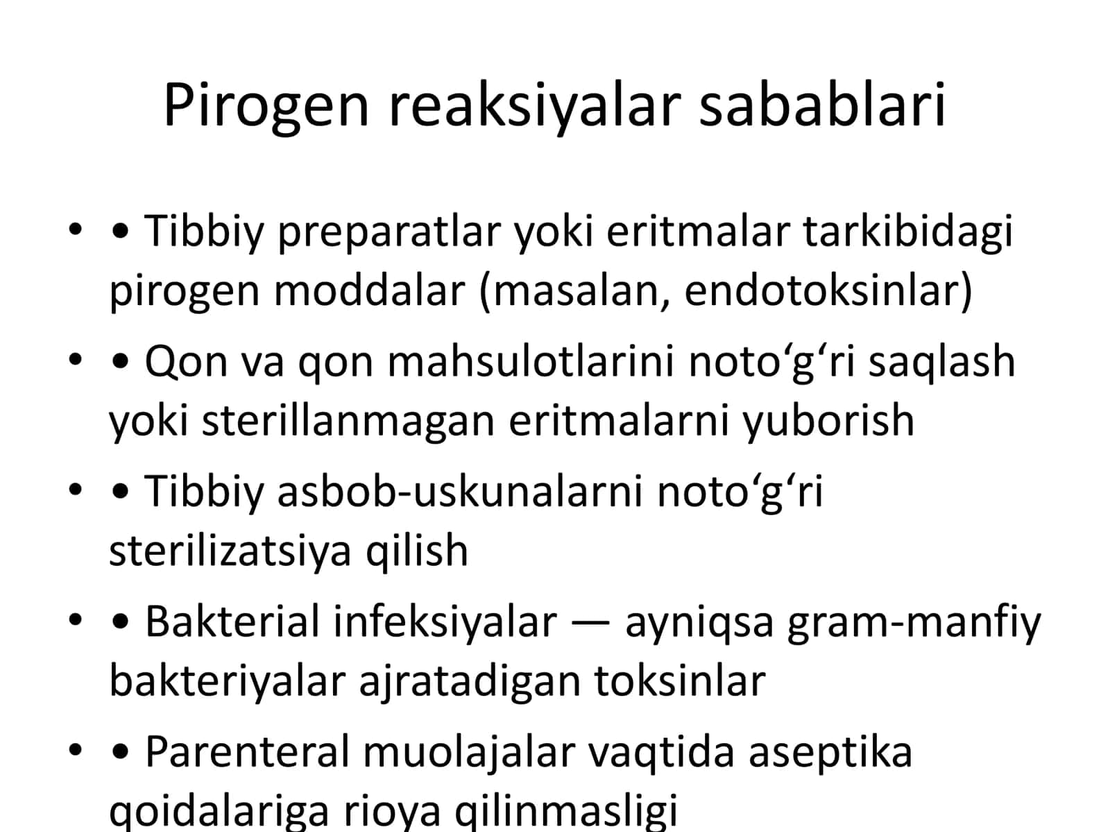 Pirogen reaksiyalar 3