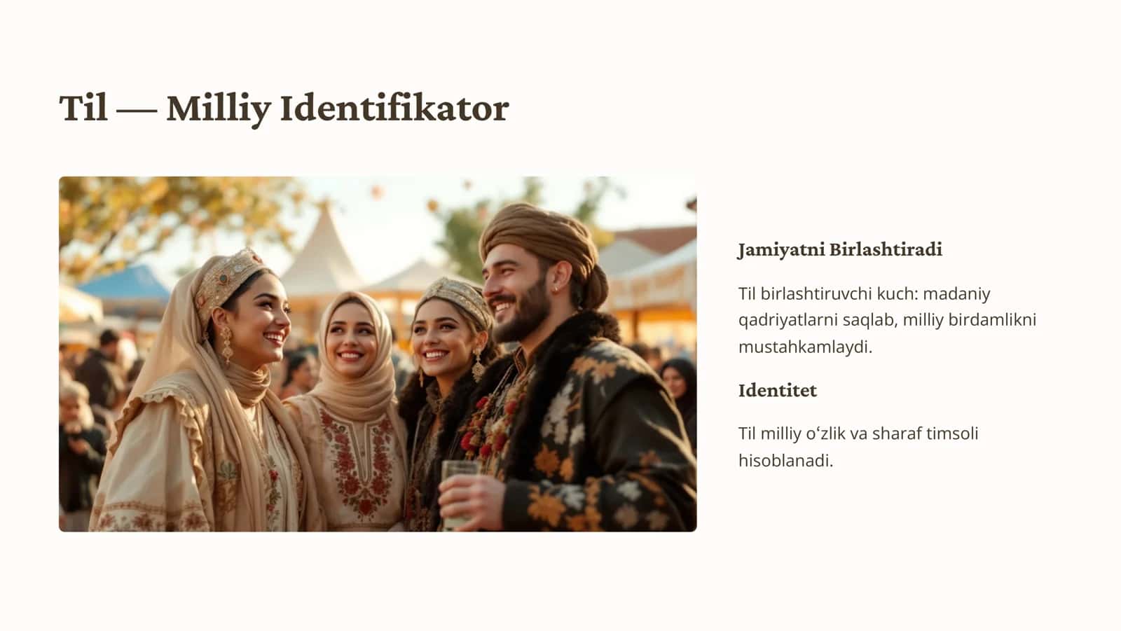 Til — Millatning Faxri va Omonatı 3