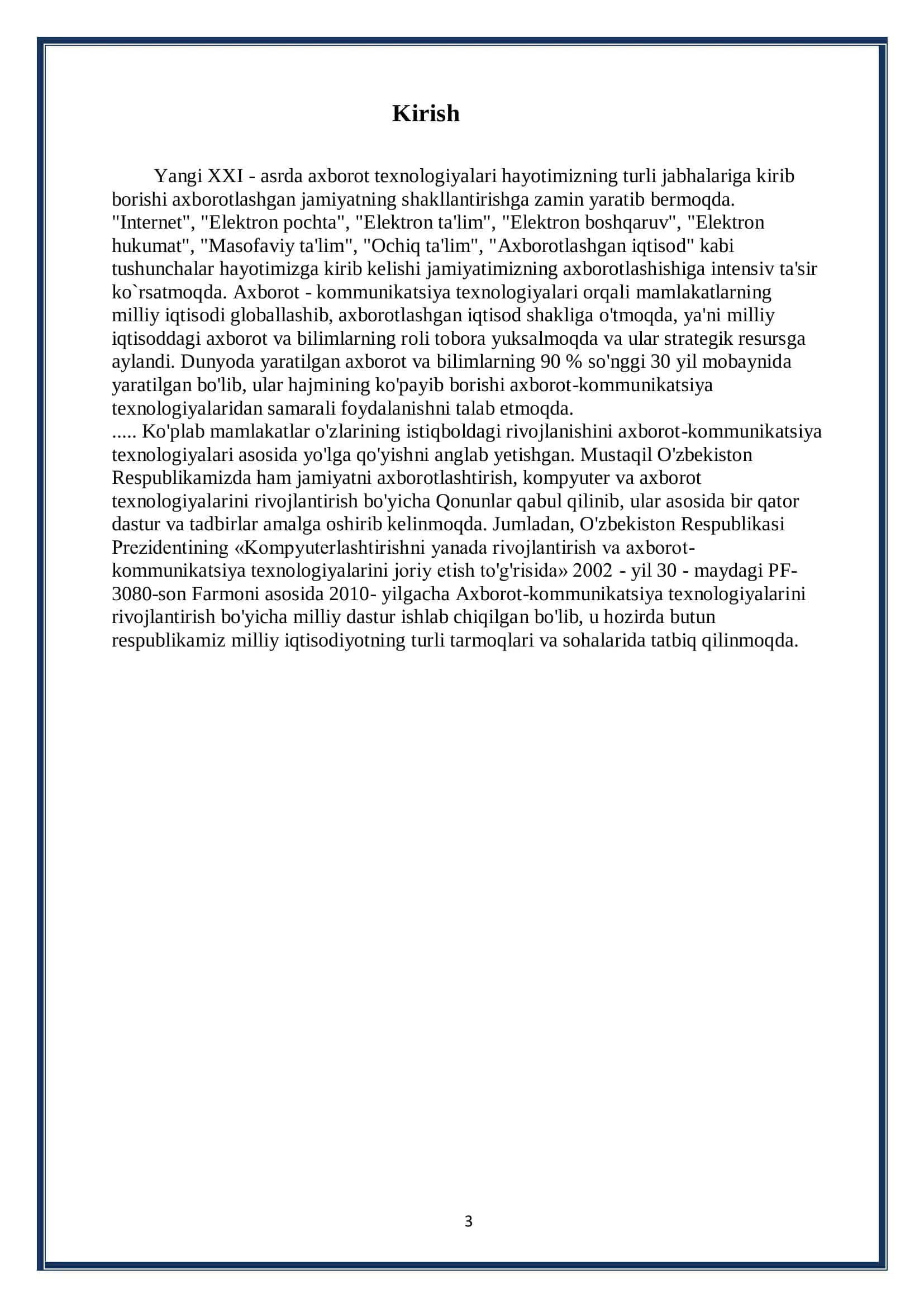Qabul komissiyasi axborot tizimini yaratish 3