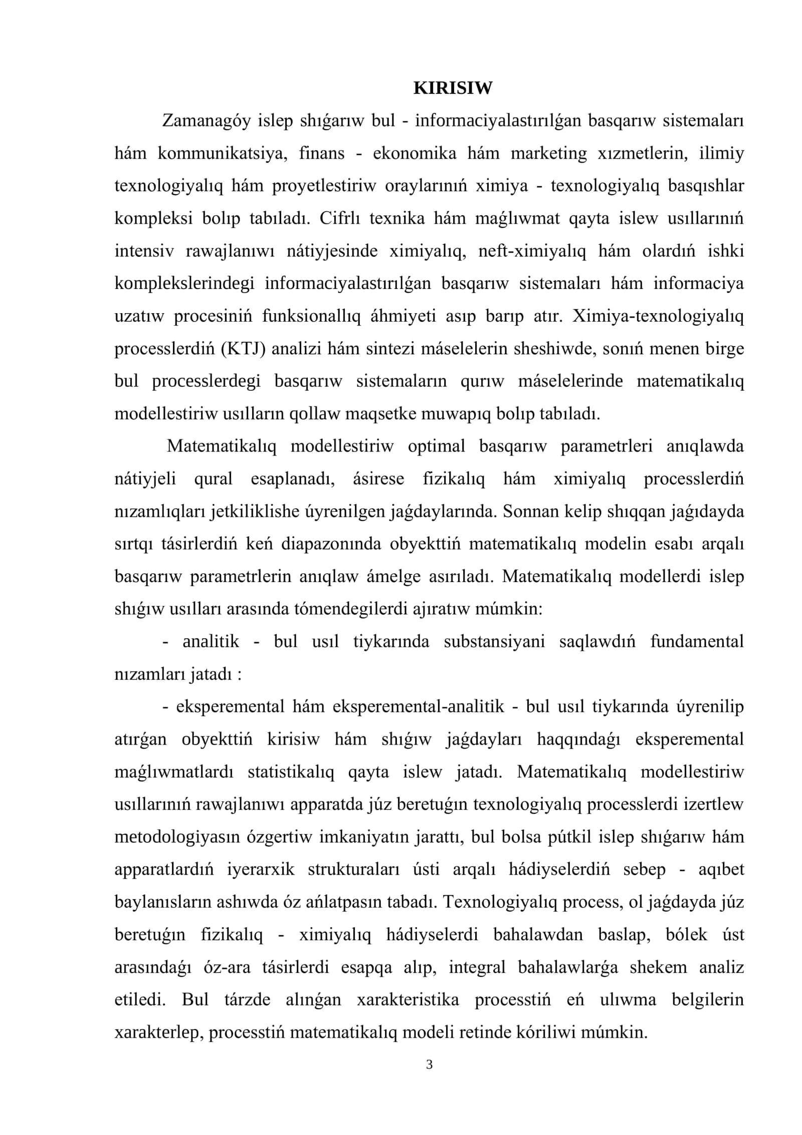 ISLEP SHÍǴARÍW ÁMELIYAT ESABATÍ 3