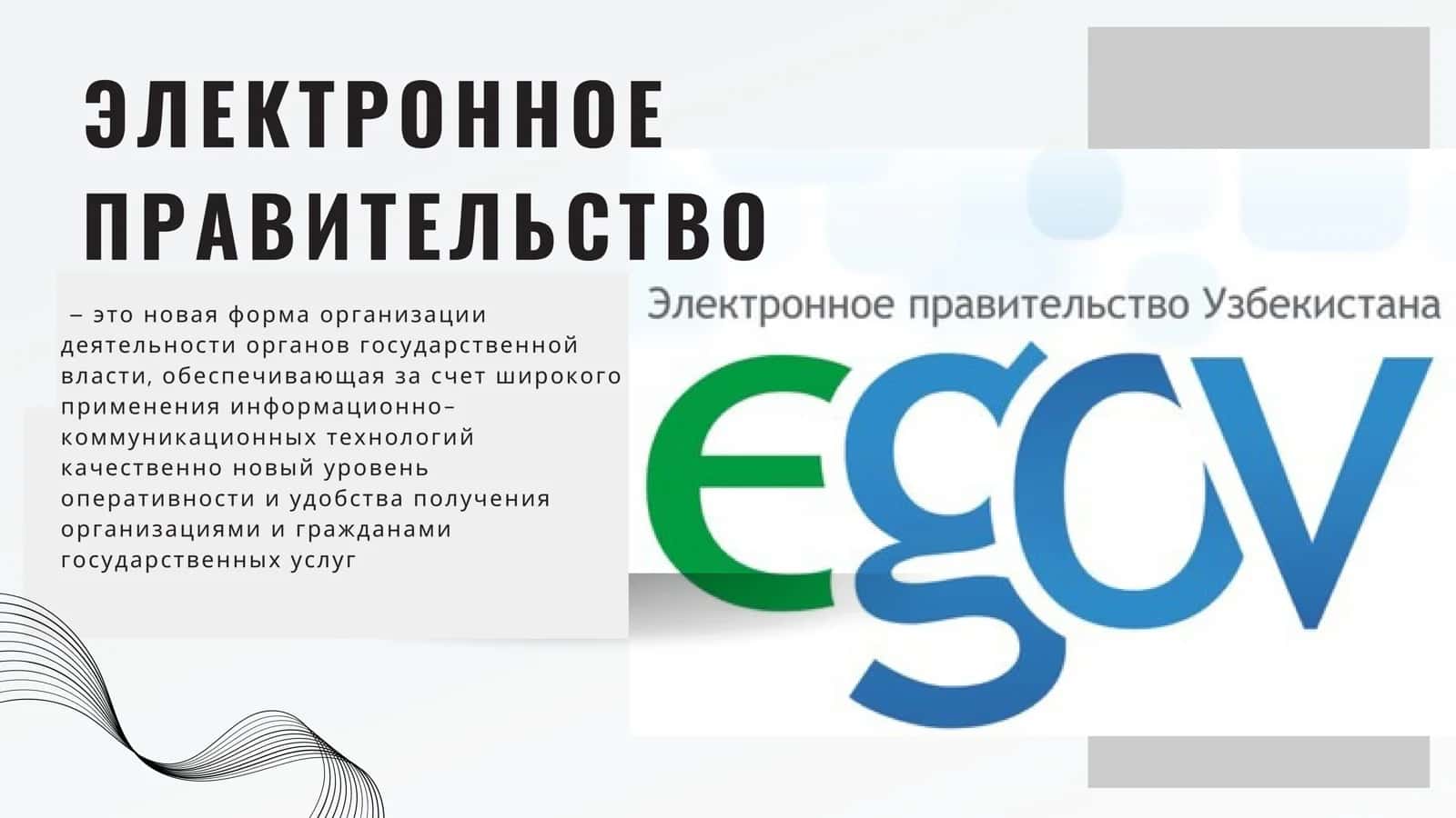 ЭЛЕКТРОННОЕ ПРАВИТЕЛЬСТВО 3