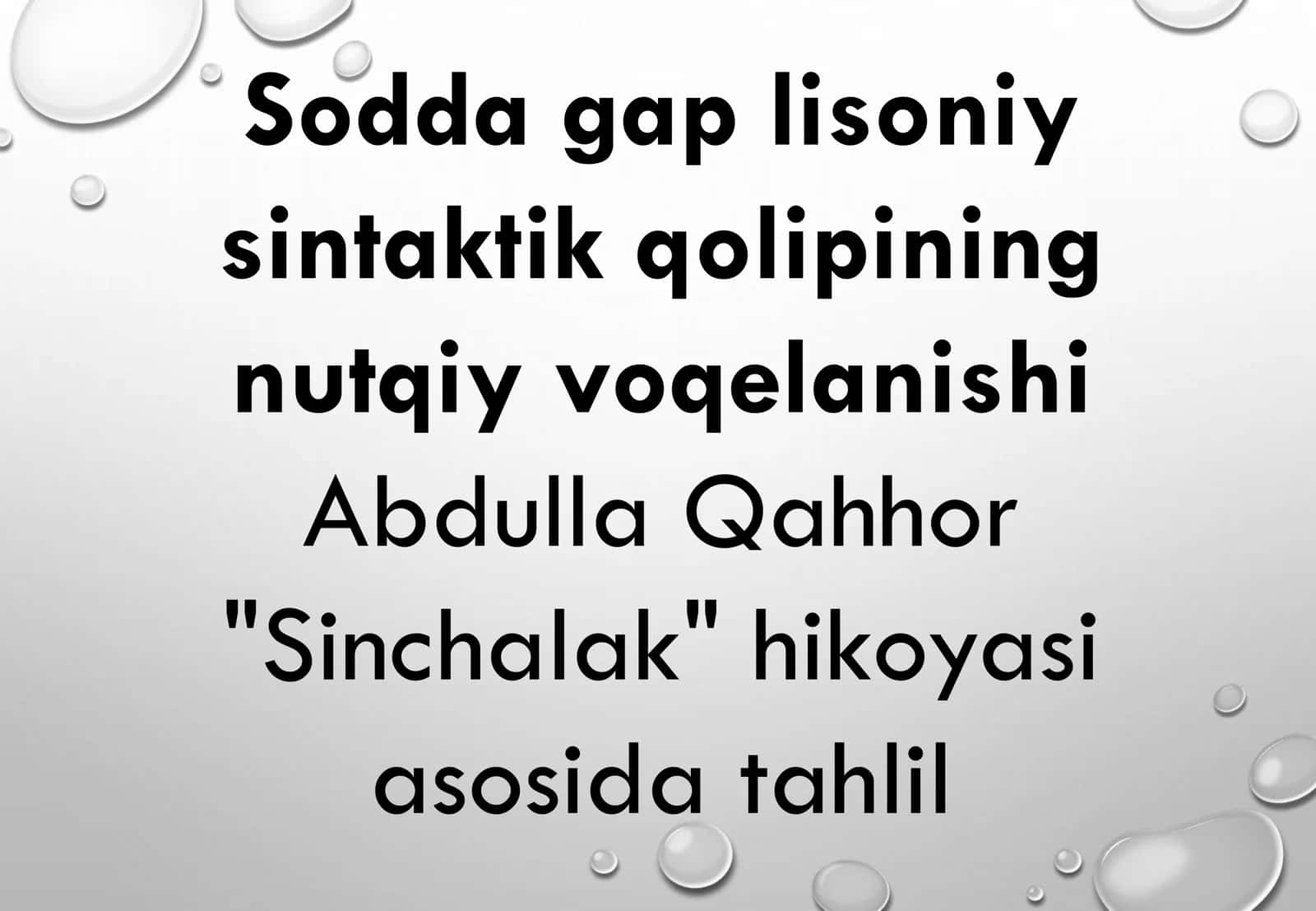SODDA GAP LISONIY SINTAKTIK QOLIPINING NUTQIY VOQELANISHI (MUAYYAN ASAR MISOLIDA) 3