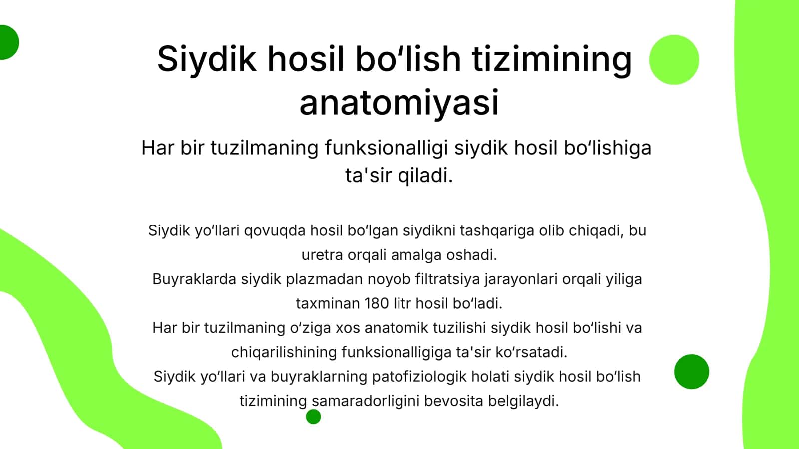 Siydik hosil 3