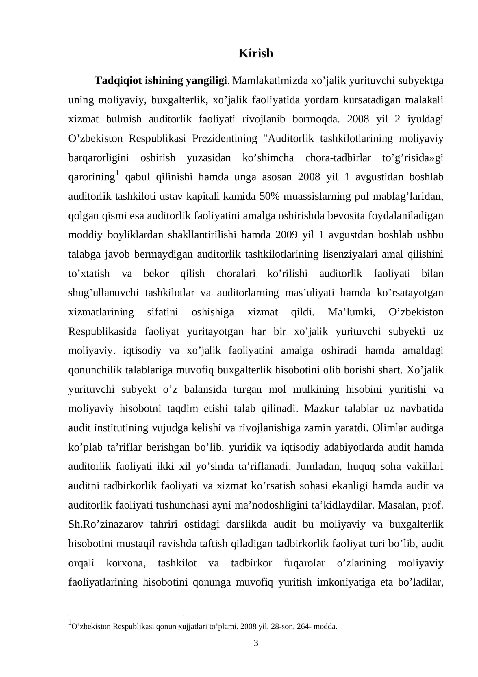 Tadbirkorlik faoliyati 3