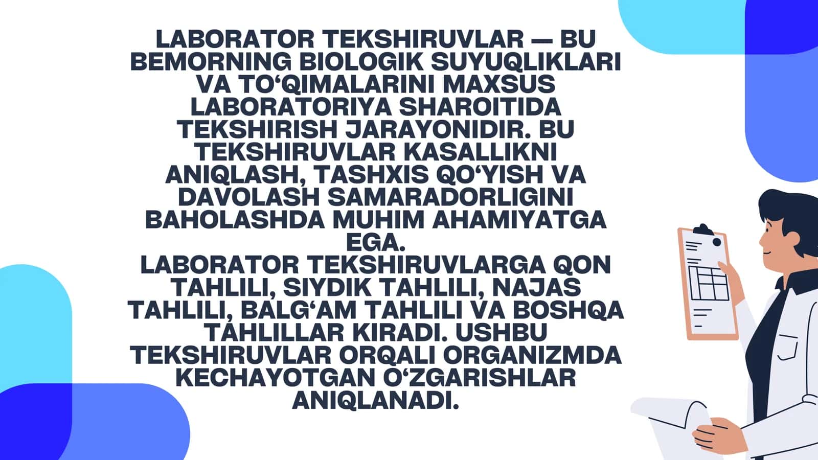 Bemorlarni labarator va ilmiy tekshirishlarga tayyorlash 3