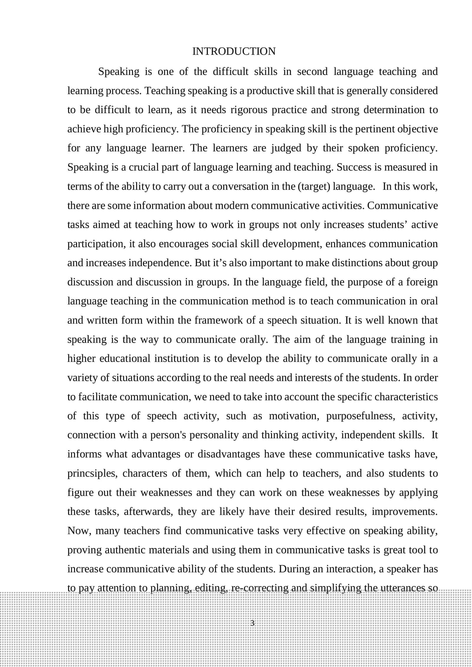 Communicative tasks for developing speaking skills 3