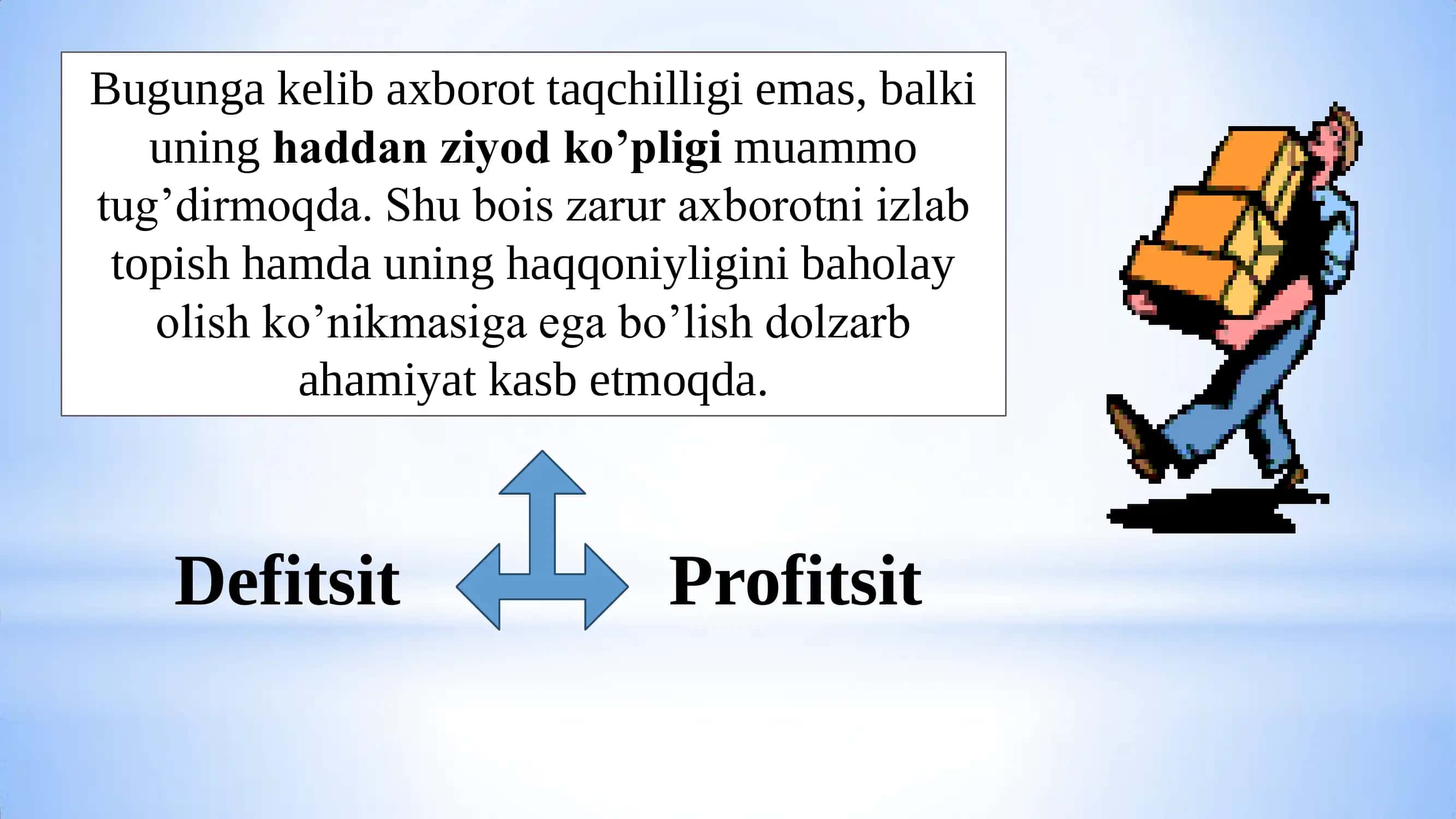 Axborotning jamiyatda tutgan o„rni va ahamiyati 3