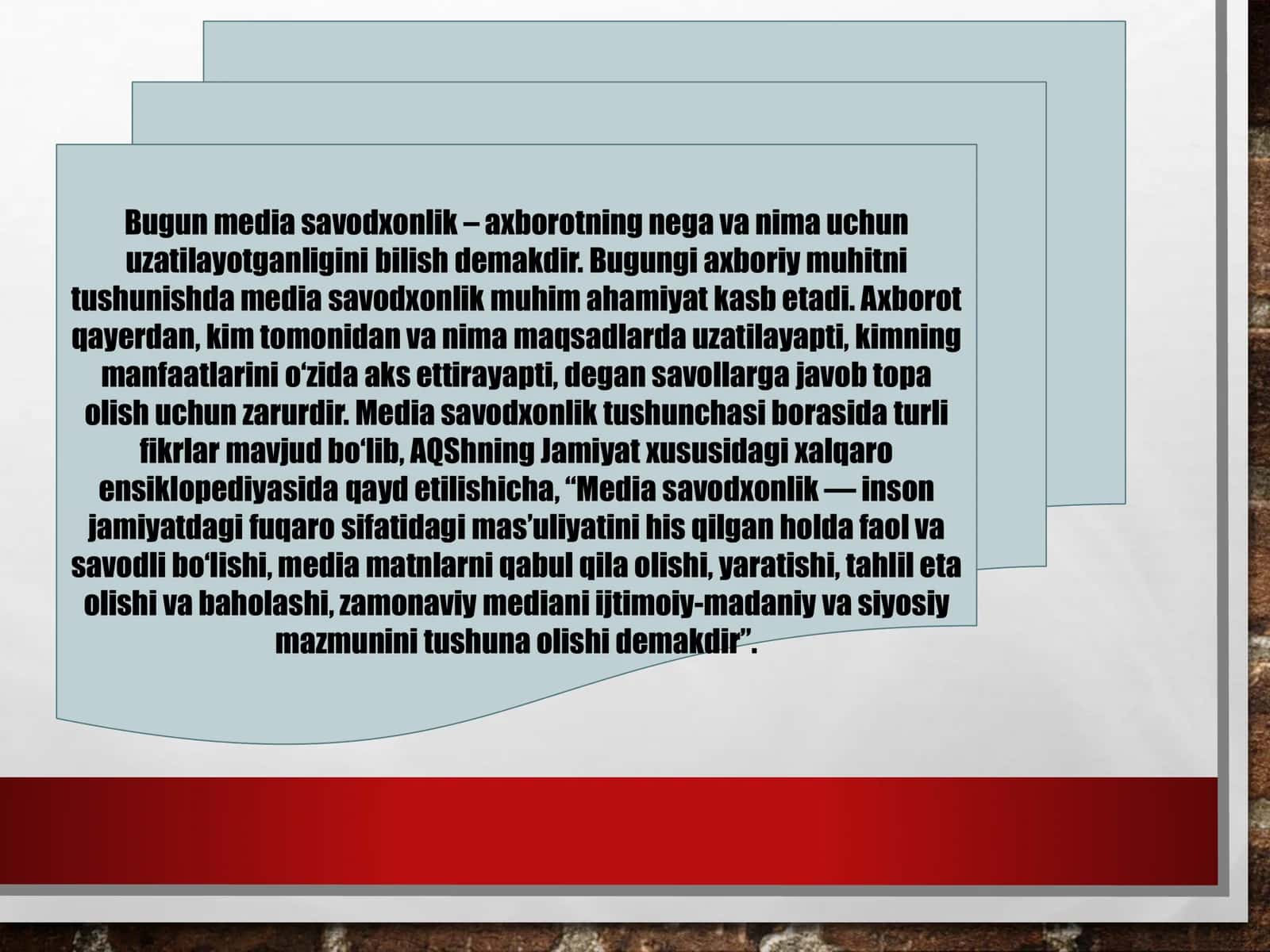 Maktab dasturida media va axborot savodxonligi 3