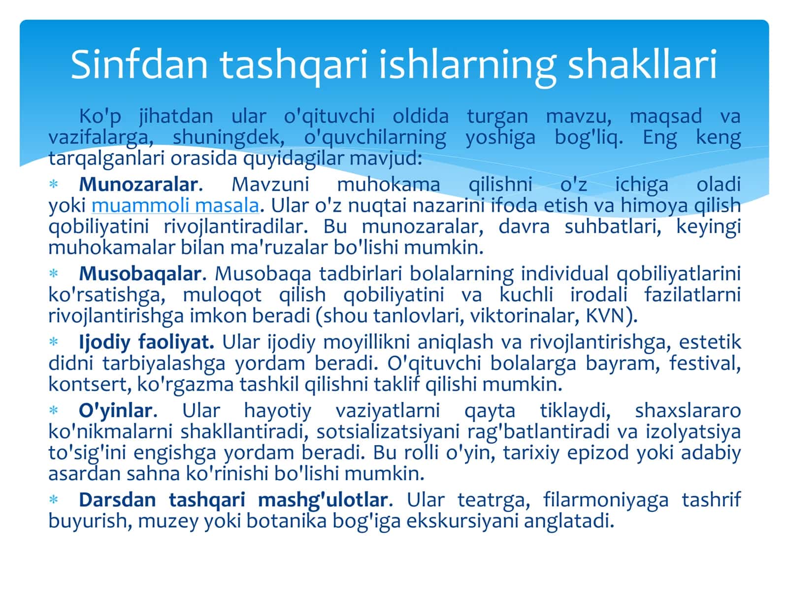 Informatika va axborot texnologiyalari fanidan o‘quv mashg’ulotlari va darsdan tashqari mashg’ulotlarni tashkil etish va o‘tkazish metodikasi 3