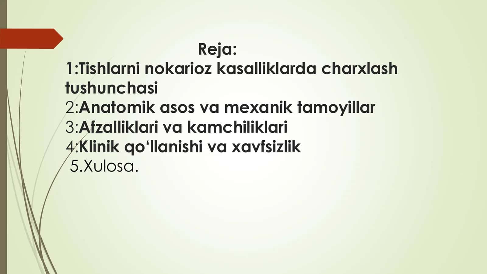 Tishlarni nokarioz kasaliklarida charxlashning mexanik tamoyillari 3