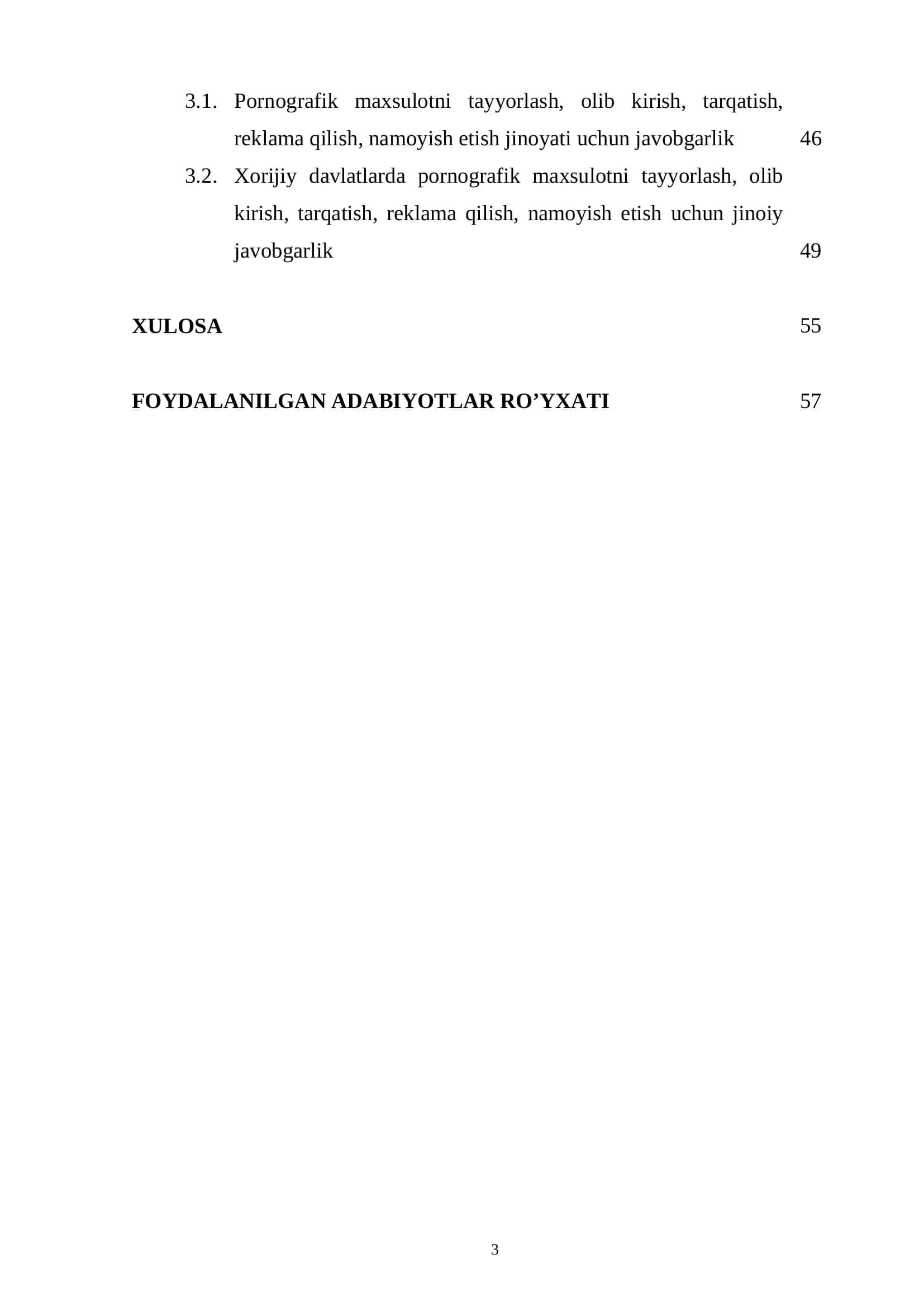 Pornografik narsalarni tayyorlash va tarqatish jinoyati uchun javobgarlik masalalari 3