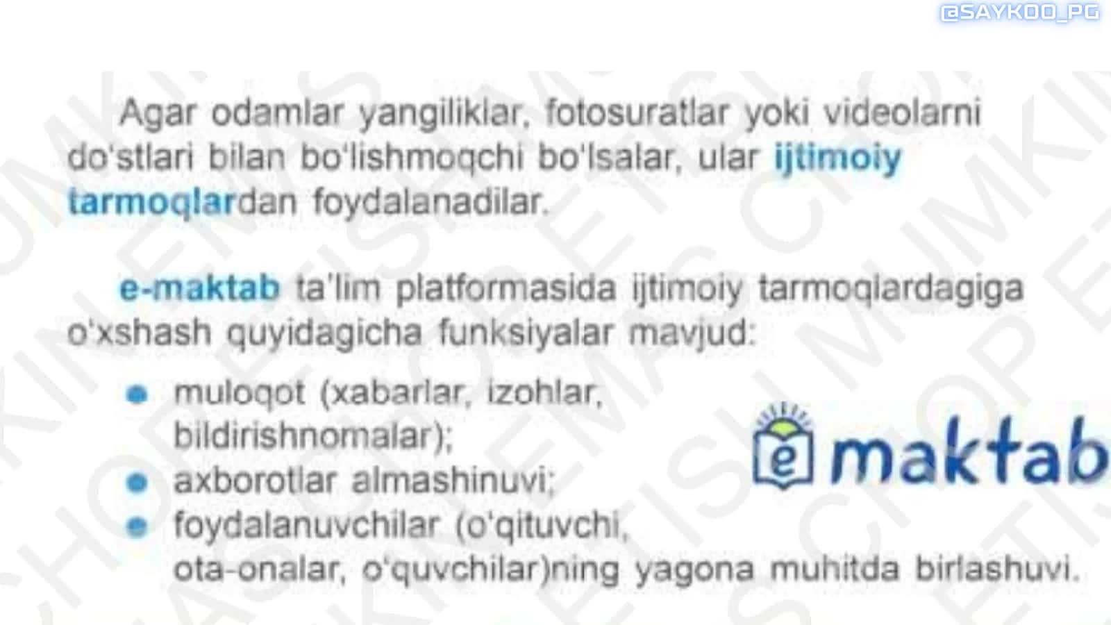 Ijtimoiy tarmoqlar 3