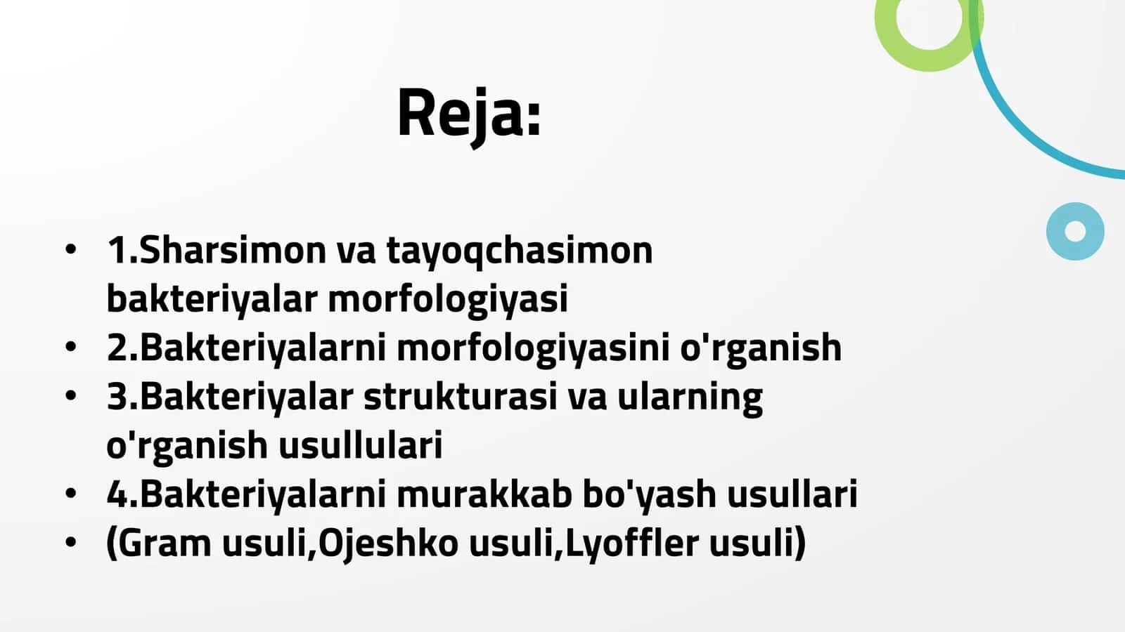 Mikrobiologiya, Virusologiya va Immunologiya taqdimoti 3