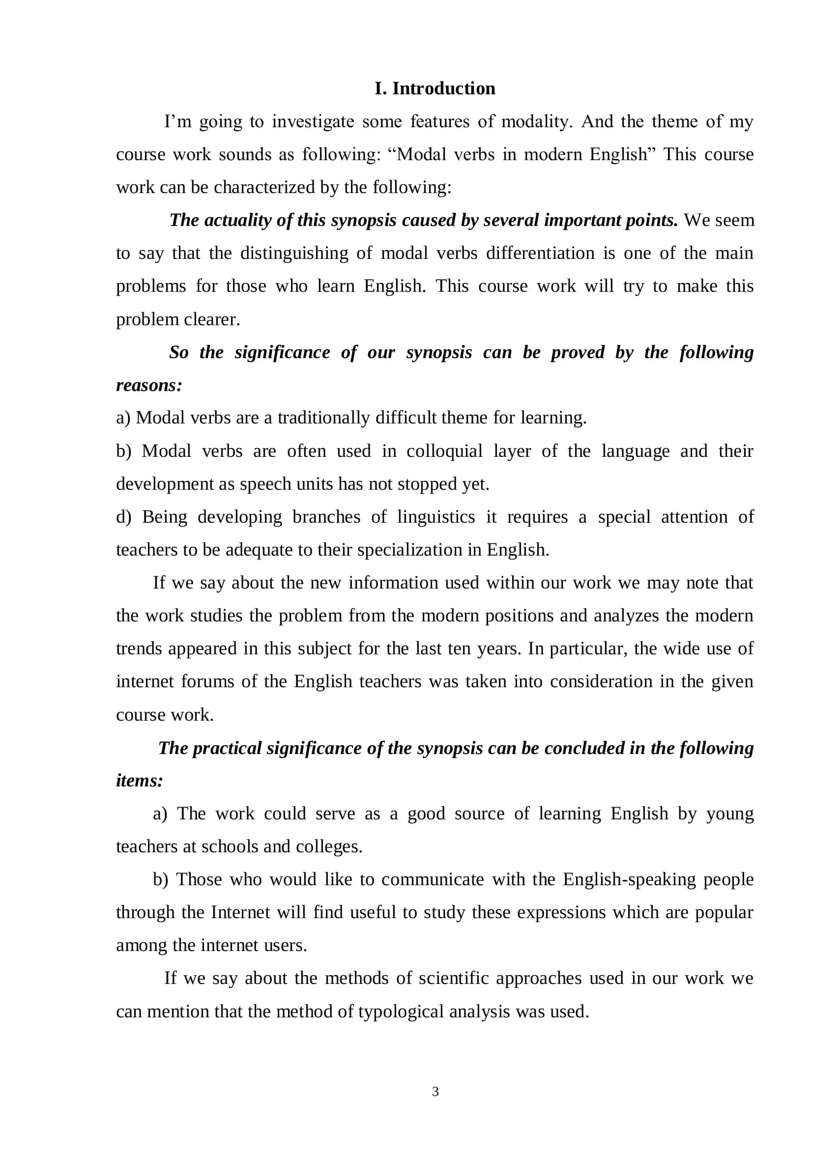 Modal verbs in modern English 3