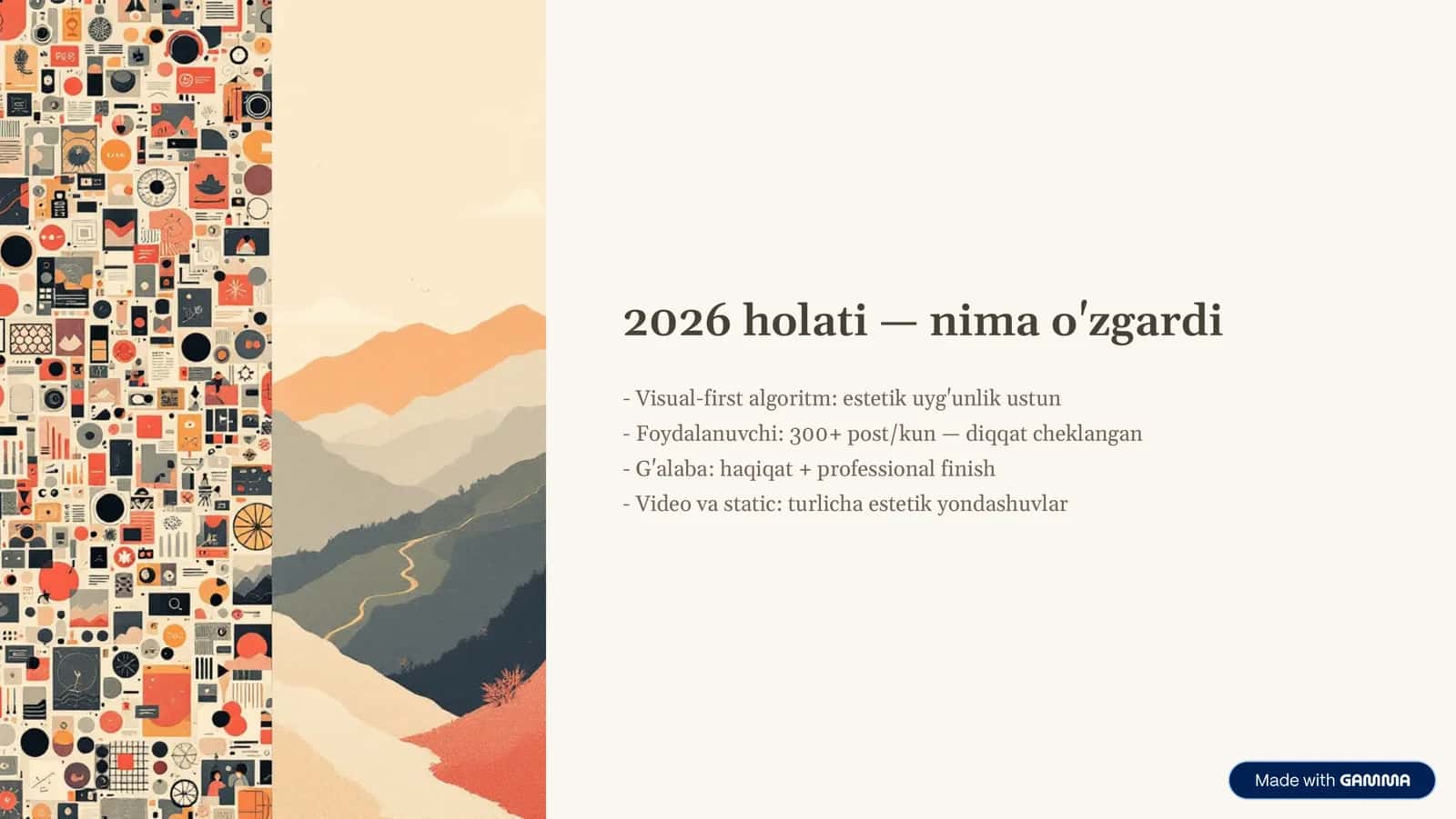 Instagram Vizual Estetika & Kontent Strategiyasi 3