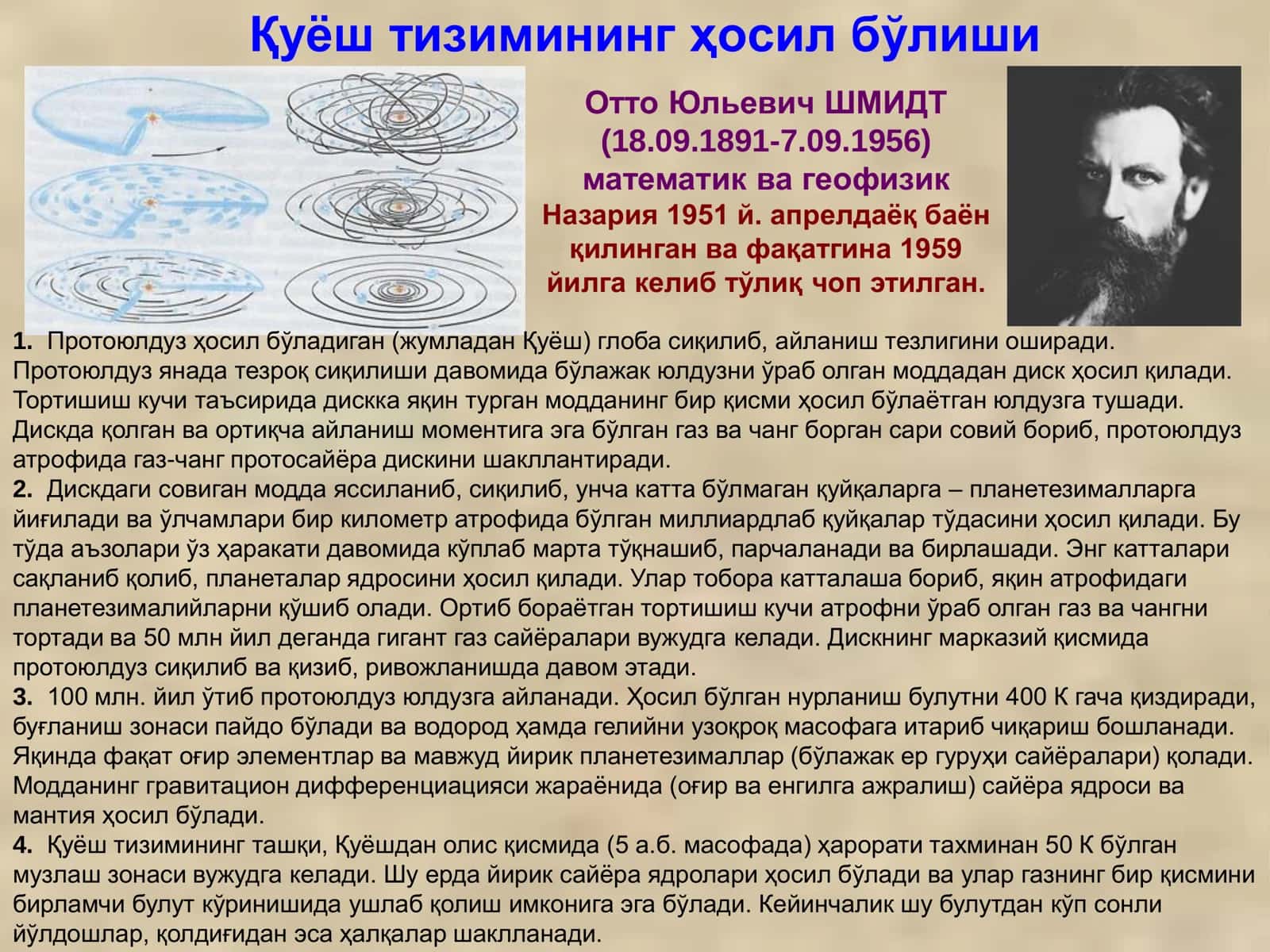 Қуёш тизимининг келиб чиқиши 3