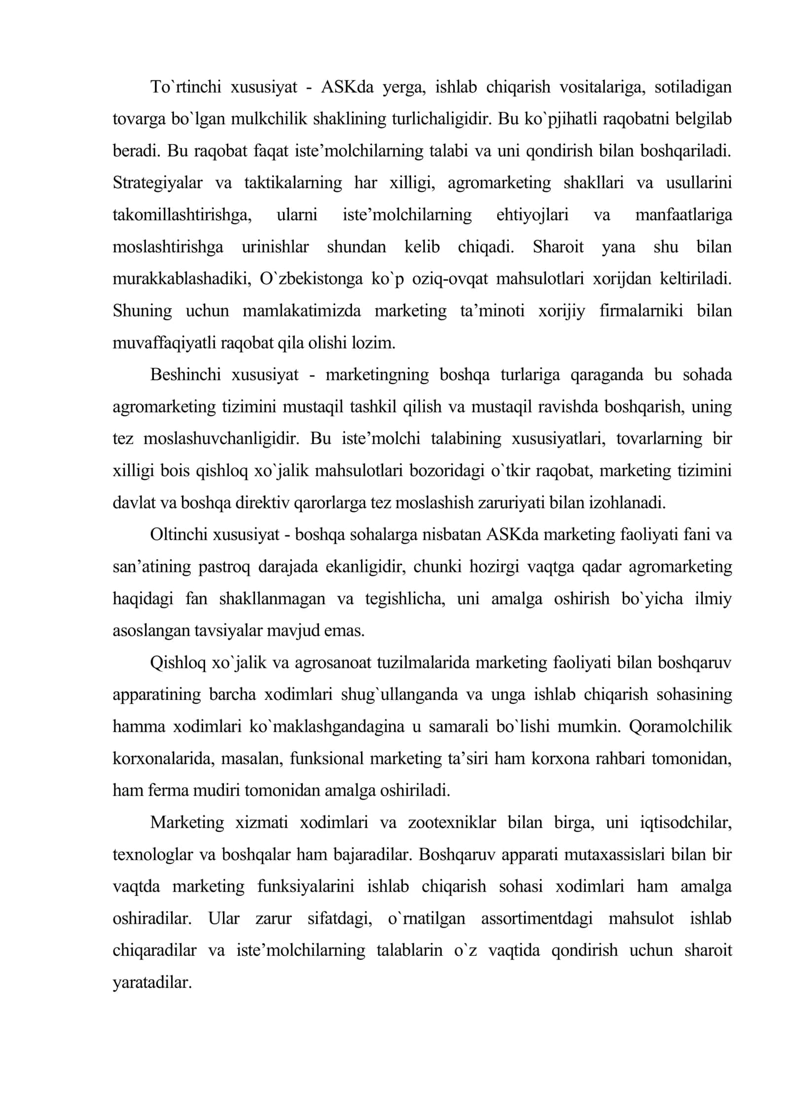 Agrosanoat marketingi 3