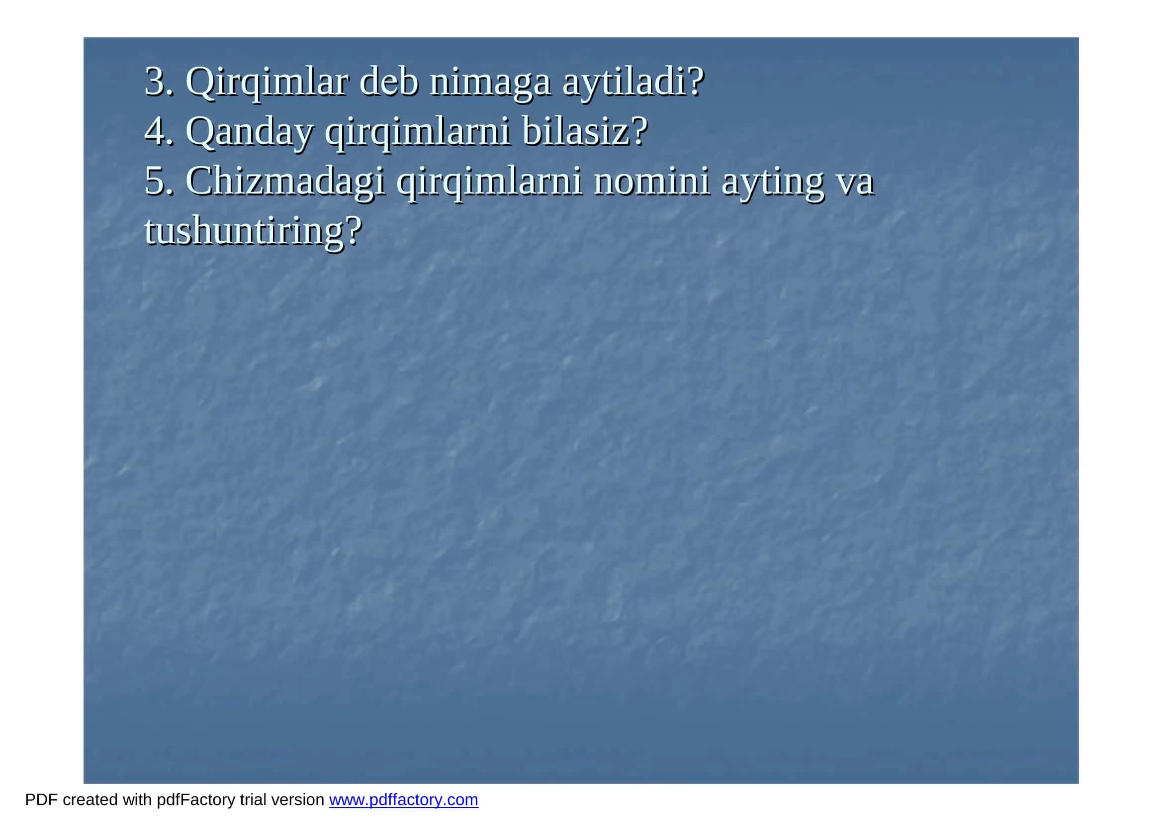 «Chizma Geometriya va Muxandislik Grafikasi» Fanidan "Aksonometrik Proektsiyalar va Ularning Turlari" (Yaqqol Tasvirlari) Mavzusida Tayyorlagan 2 Soatlik Ochiq Ma`ruzasi 3