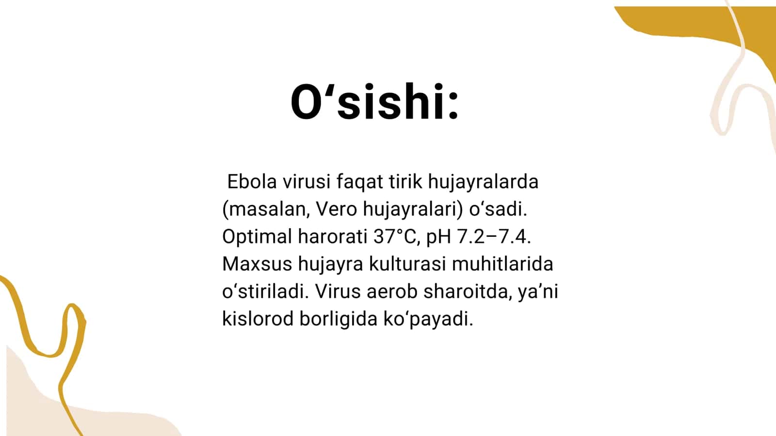 Ebola, lassa, zika viruslari, kasalliklari 3