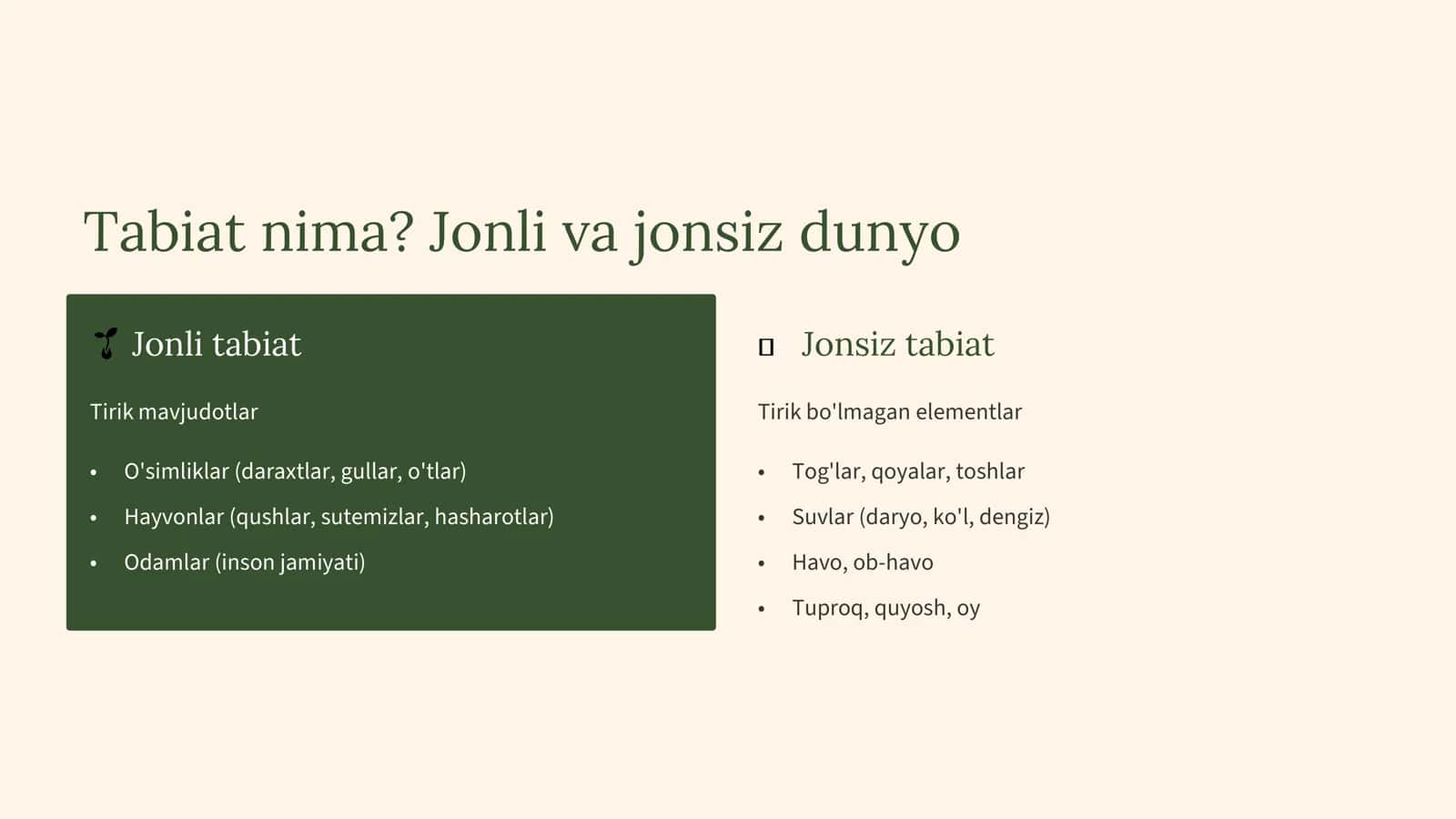 Maktabgacha yoshdagi bolalarni jonli va jonsiz tabiat bilan tanishtirish 3