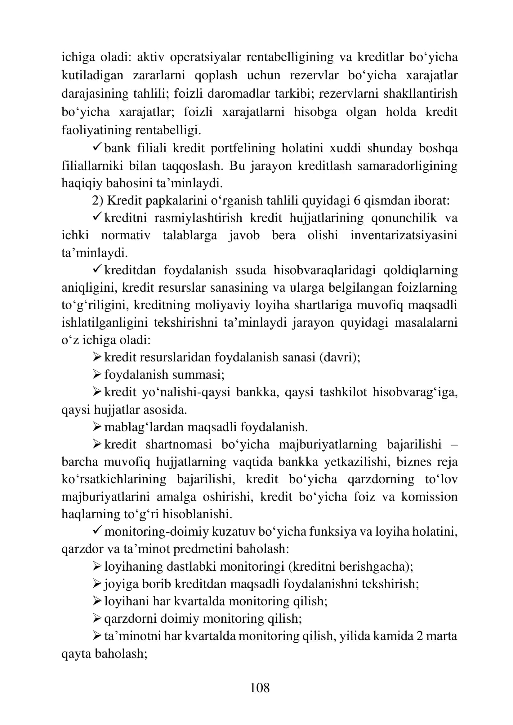 KREDIT OPERATSIYALARINI RASMIYLASHTIRISH VA HISOBGA OLISH AUDITI 3