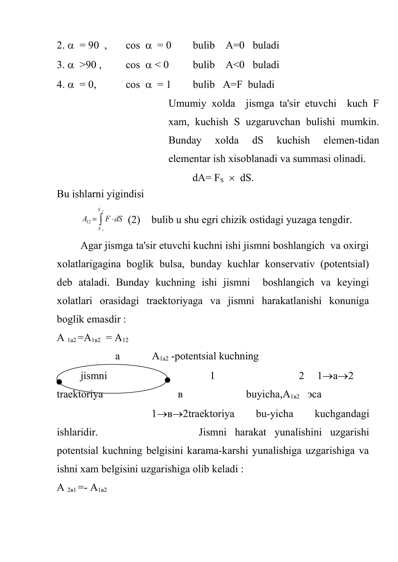 Kuchning ishi. Enеrgiya 3