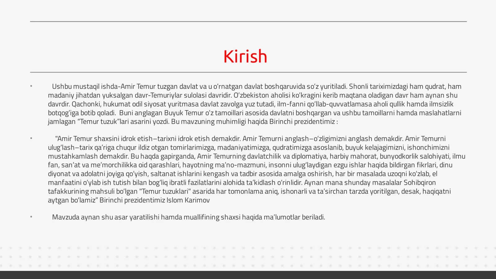 Temur tuzuklari  davlat boshqaruv tuzigi 3