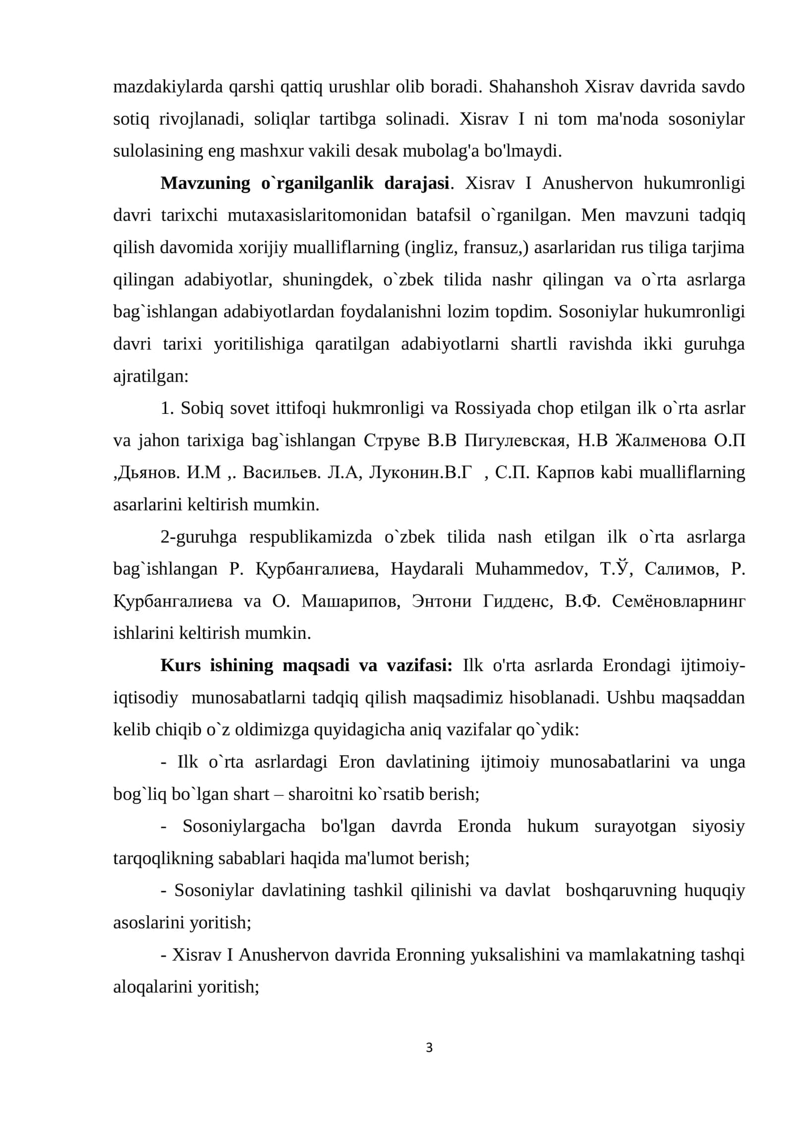 Ilk oʻrta asrlarda Eron: ERON SOSONIYLAR HUKUMRONLIGI DAVRIDA 3